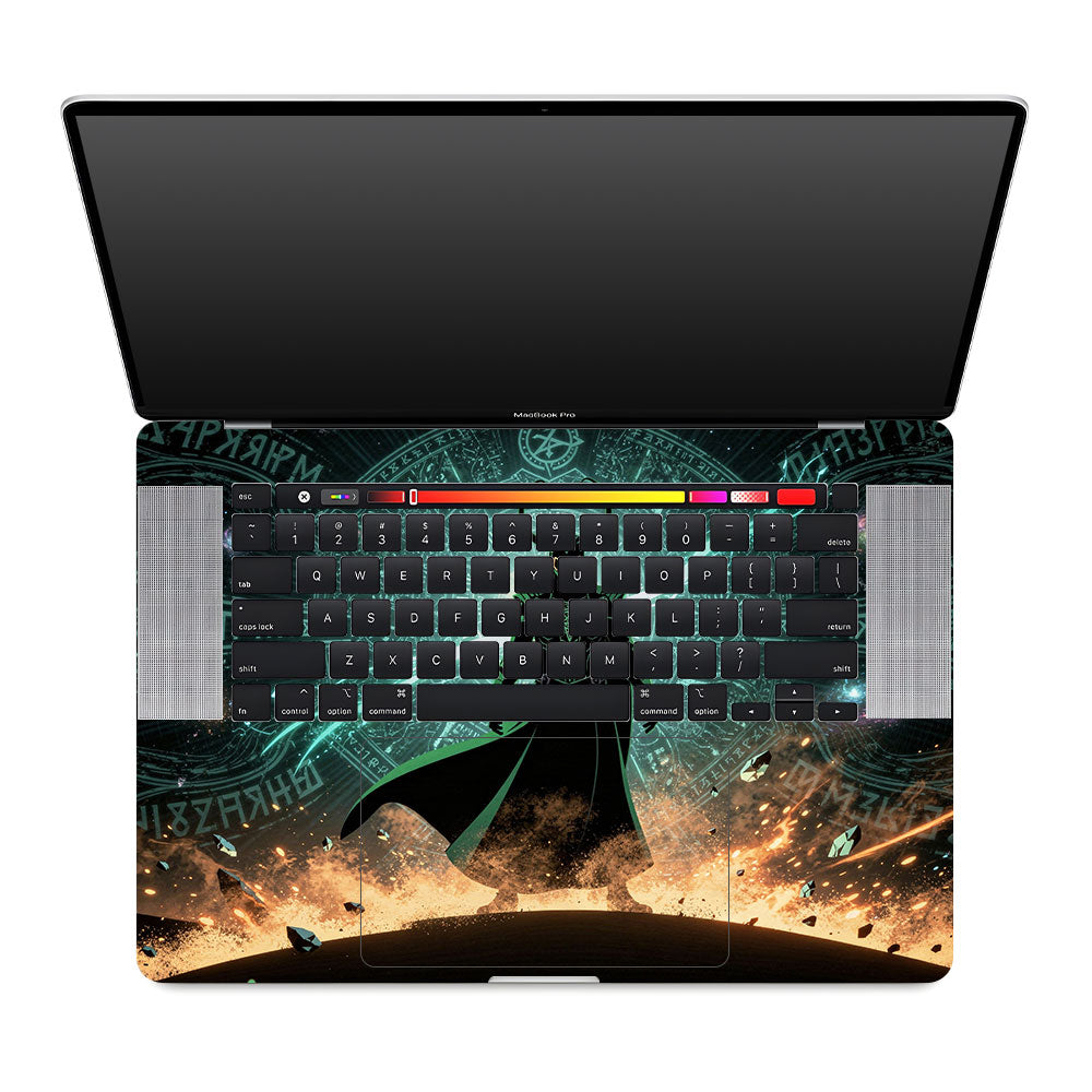 Loki God of Mischief Neon MacBook Pro 16 2019 Laptop Skin