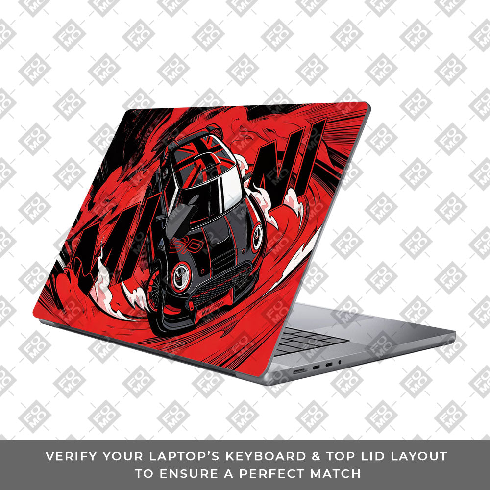 Mini Cooper MacBook Neo Laptop Skin