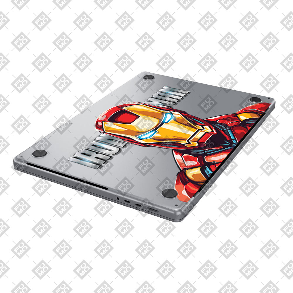 Transparent Arc Reactor Macbook Pro 14 M5 2025 Laptop Skin