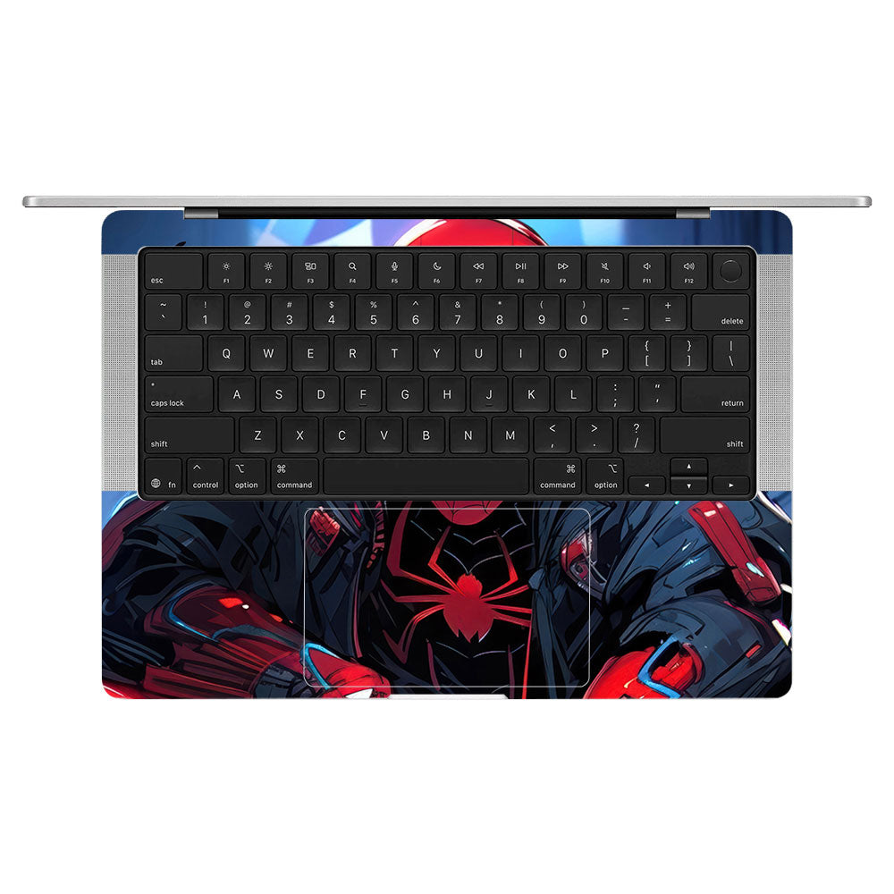 Spiderman Classic MacBook Pro 14 M5 Pro/Max 2026 3D Laptop Skin