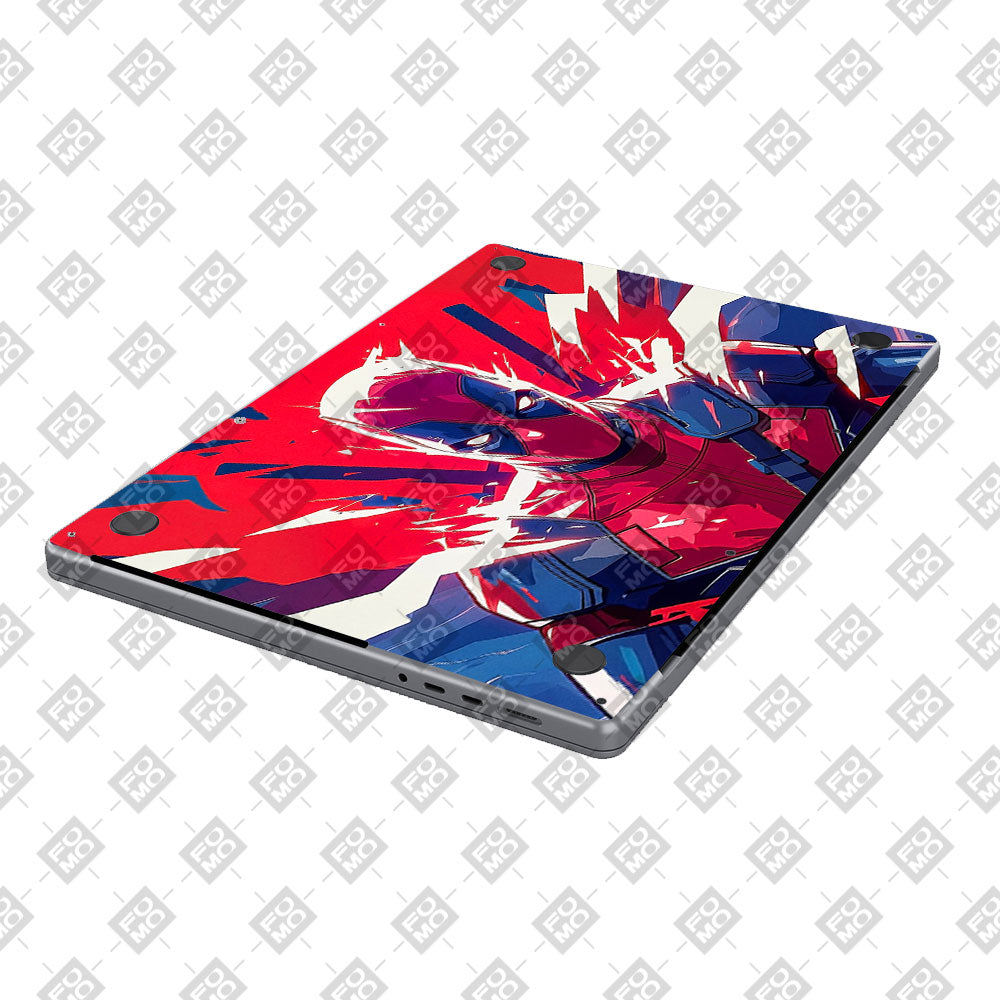 Deadpool Power Burst MacBook Pro 16 M5 Pro/Max 2026 3D Laptop Skin