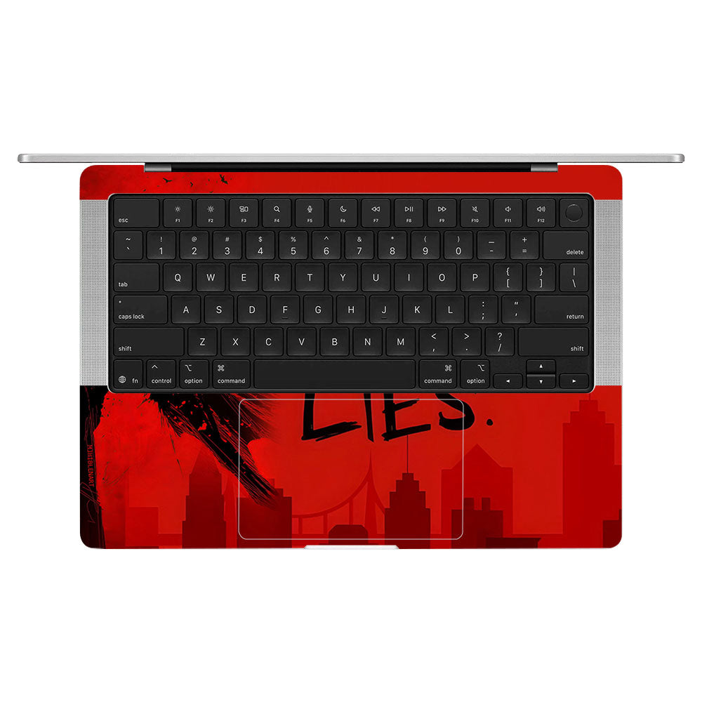 Batman No More Lies MacBook Pro 14 M5 2025 3D Laptop Skin
