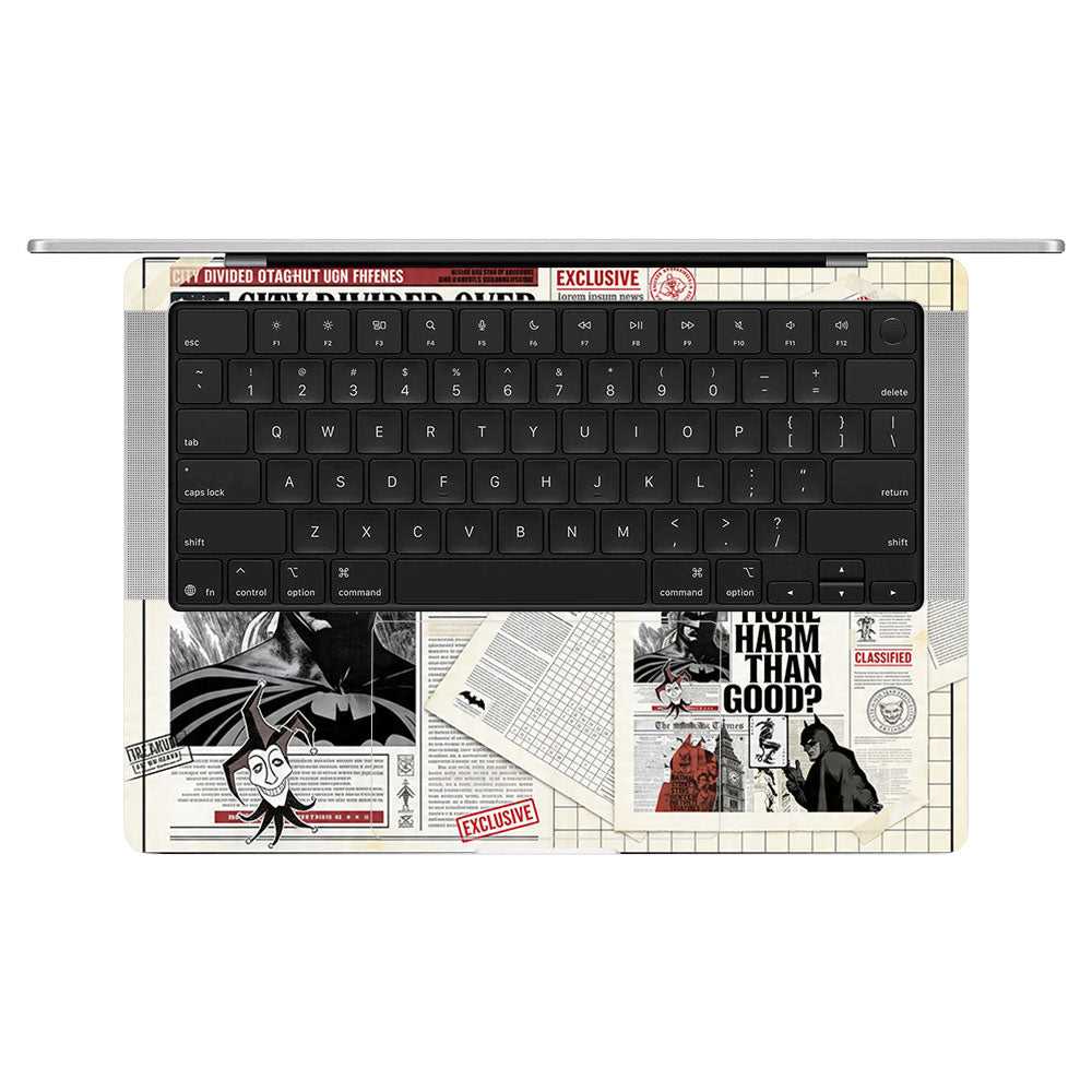 Batman Gotham's Legacy MacBook Pro 14 M5 2025 3D Laptop Skin