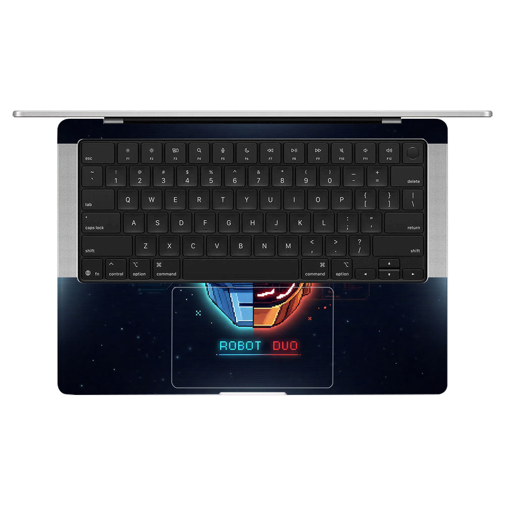 Robot Duo MacBook Pro 14 M5 Pro/Max 2026 3D Laptop Skin