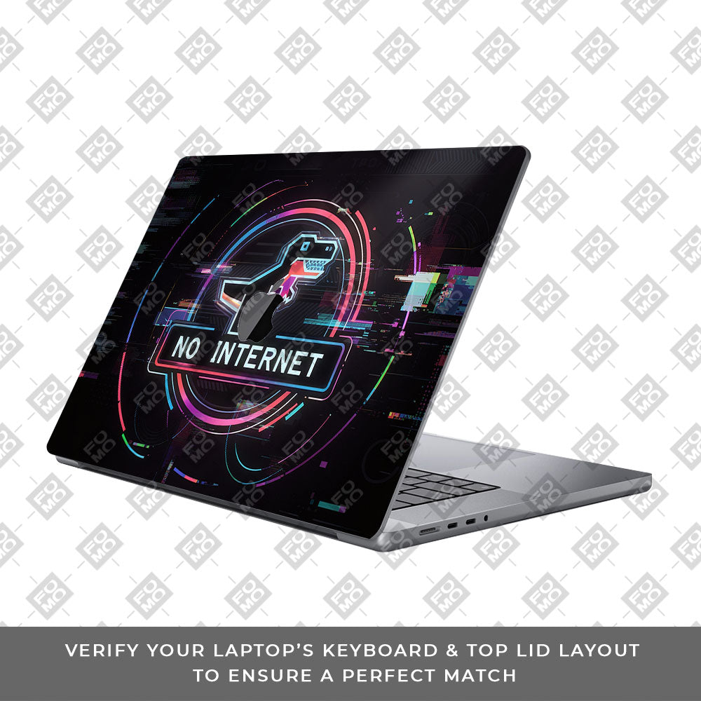 Dinosaur Connection MacBook Pro 14 M5 Pro/Max 2026 3D Laptop Skin