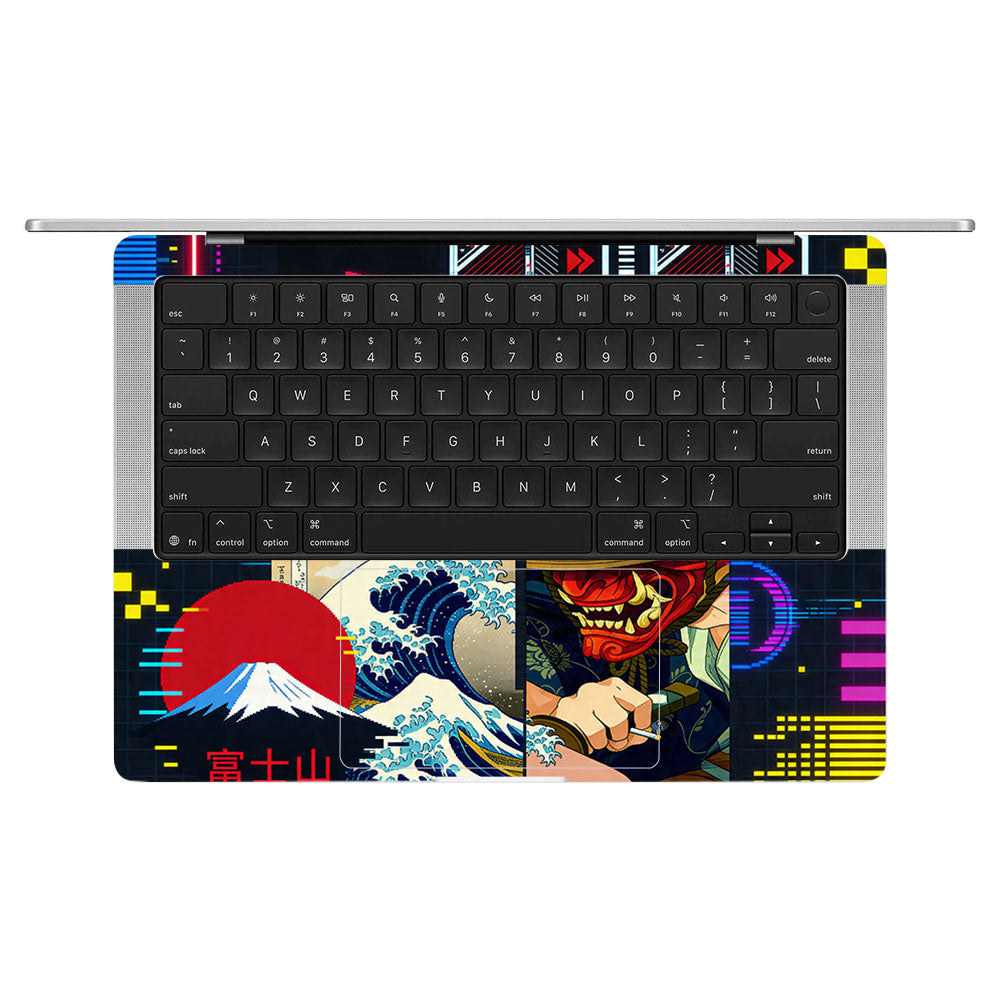 PlayStation Retro MacBook Pro 14 M5 2025 3D Laptop Skin