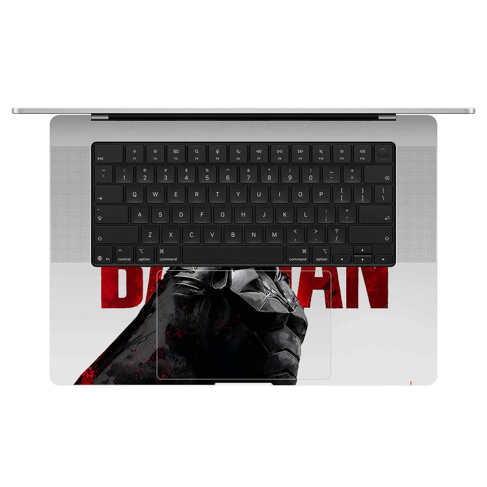 Transparent Shadow Vigilante Macbook Pro 16 M5 Pro/Max 2026 Laptop Skin