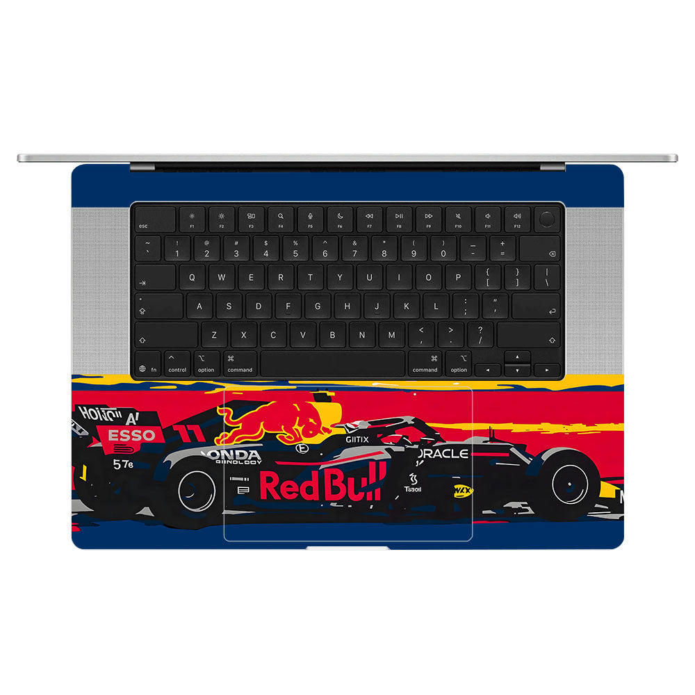 Red Bull Racing Formula One Team MacBook Pro 16 M5 Pro/Max 2026 3D Laptop Skin