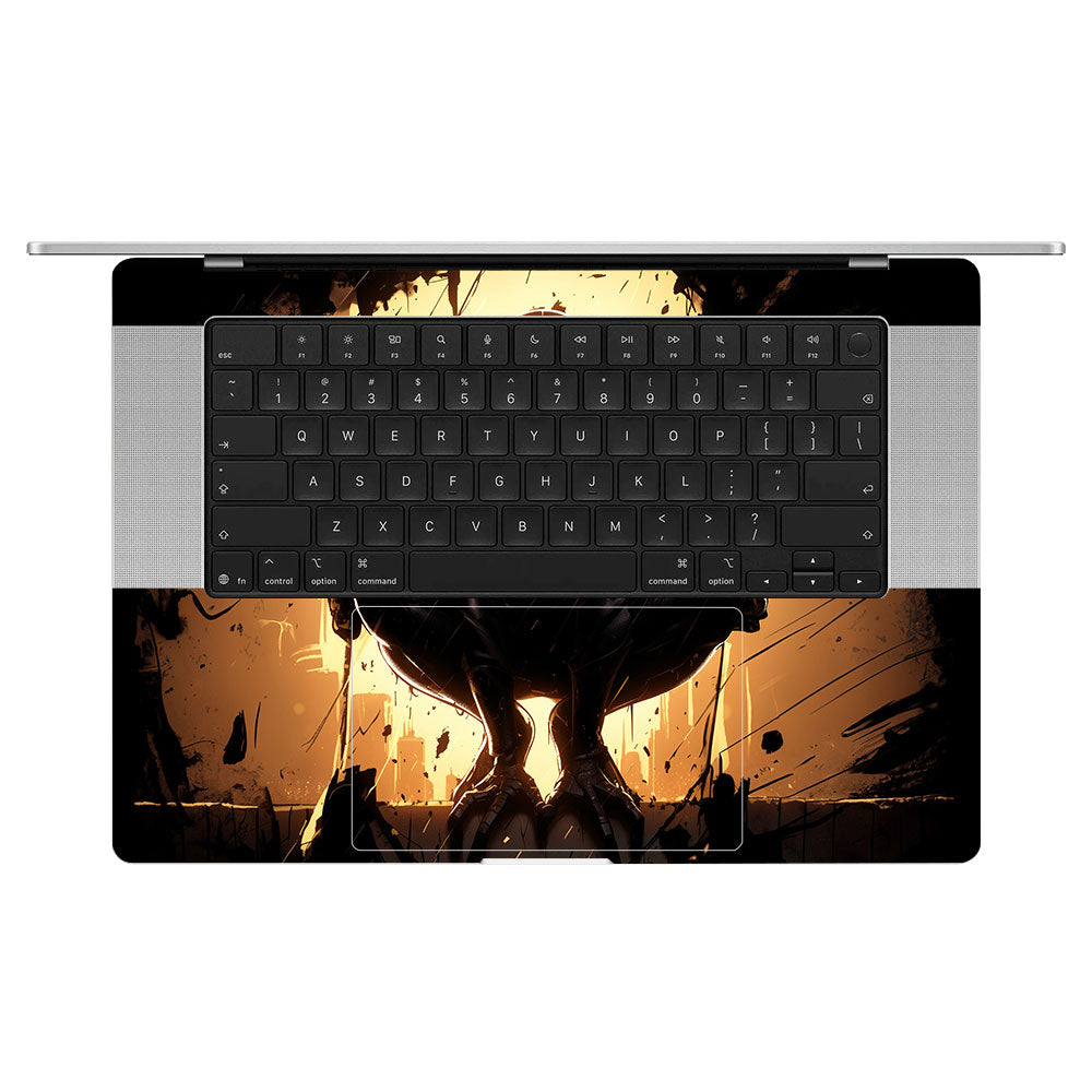 Shadow Spiderman MacBook Pro 16 M5 Pro/Max 2026 3D Laptop Skin