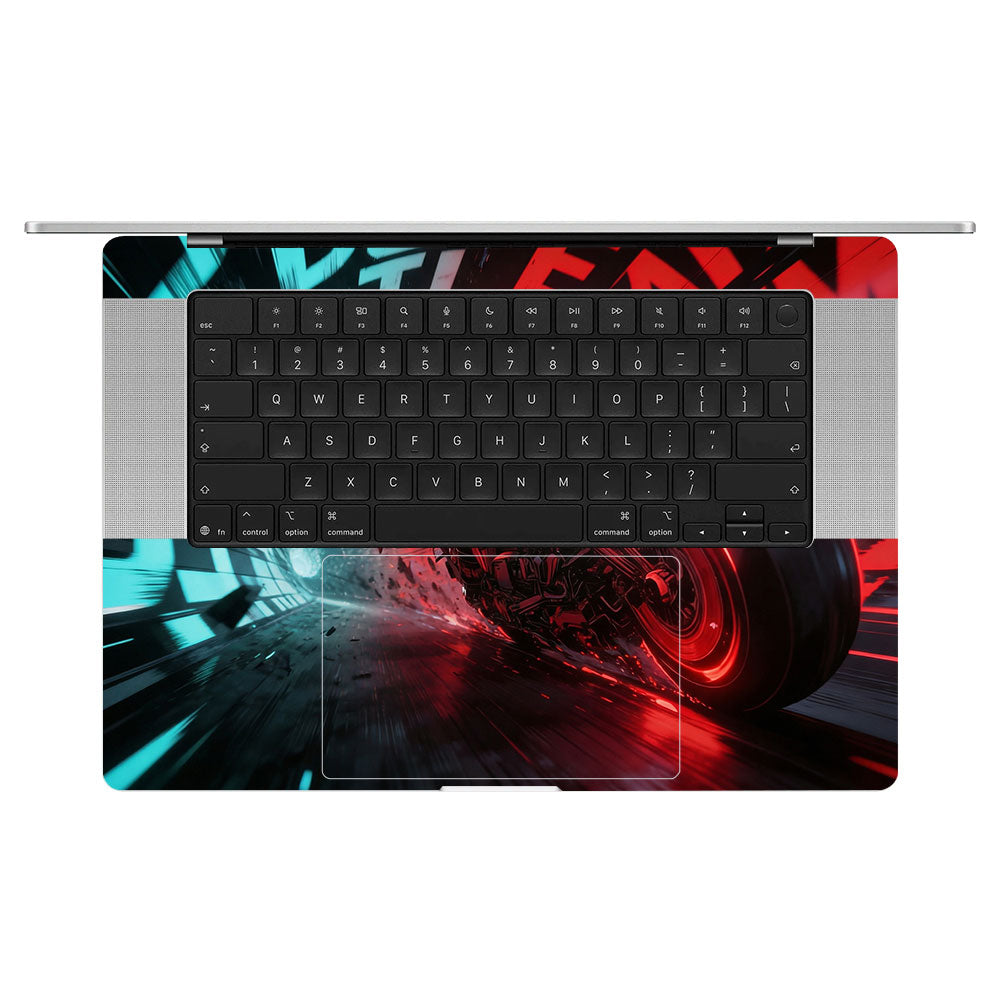 Batman's Cyber Pursuit MacBook Pro 16 M5 Pro/Max 2026 3D Laptop Skin