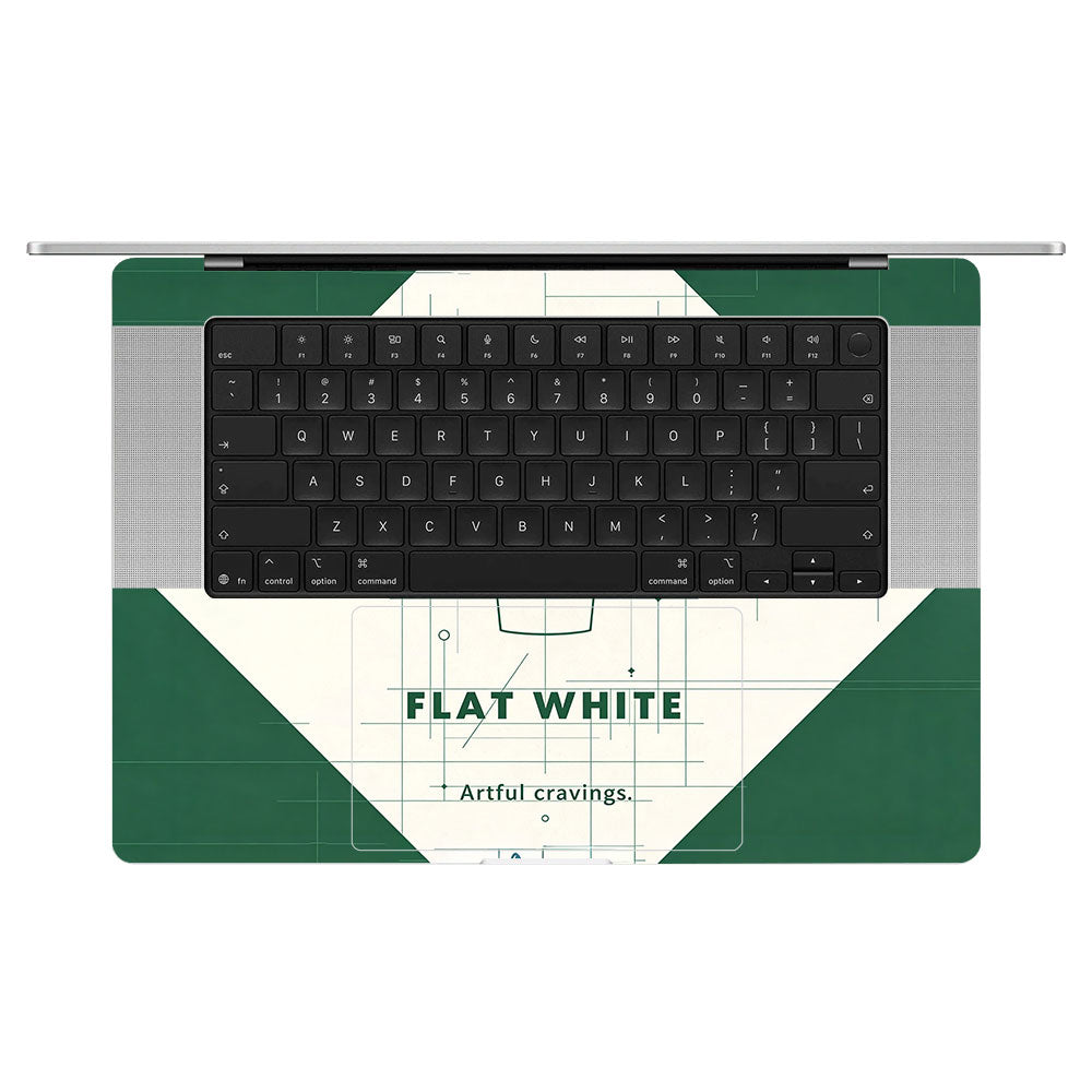Libra Flat White MacBook Pro 16 M5 Pro/Max 2026 3D Laptop Skin