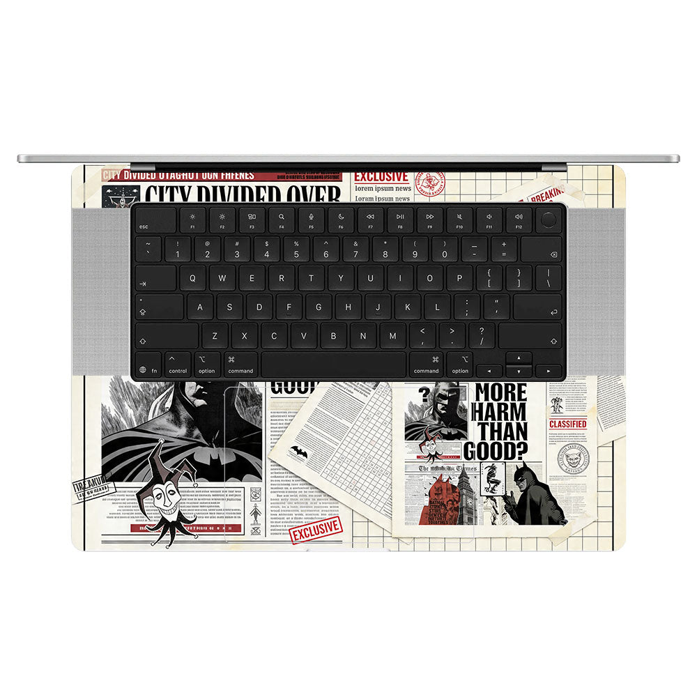 Batman Gotham's Legacy MacBook Pro 16 M5 Pro/Max 2026 3D Laptop Skin