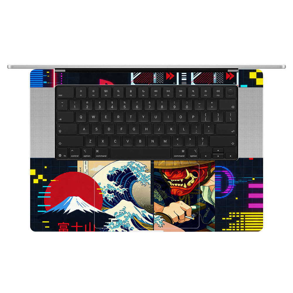 PlayStation Retro MacBook Pro 16 M5 Pro/Max 2026 3D Laptop Skin