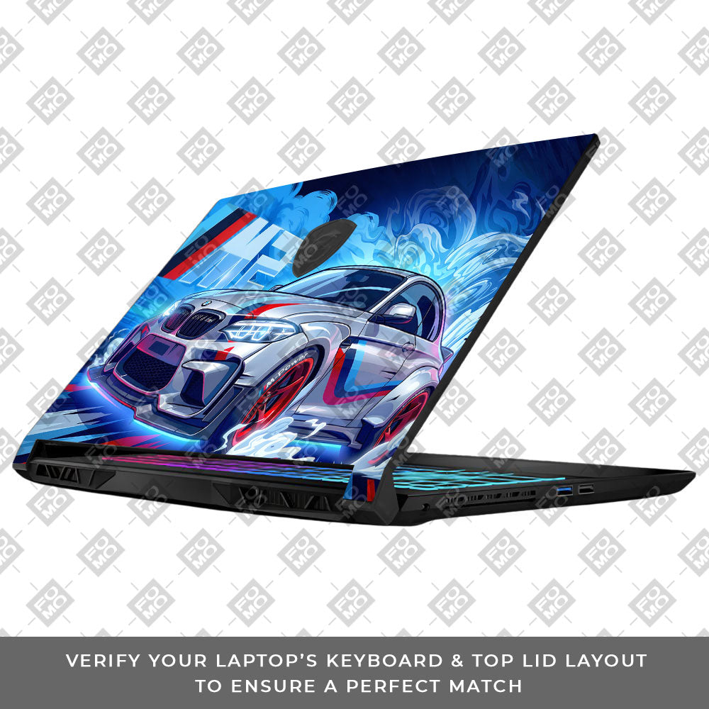 BMW M Performance MSI Katana 15 B13V 3D Laptop Skin
