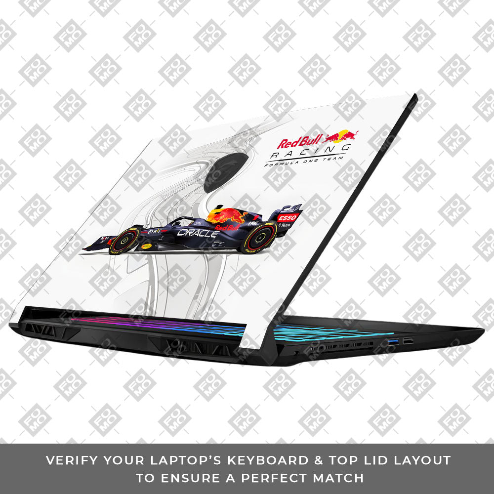 Red Bull Racing in Action MSI Katana 15 B13V Laptop Skin