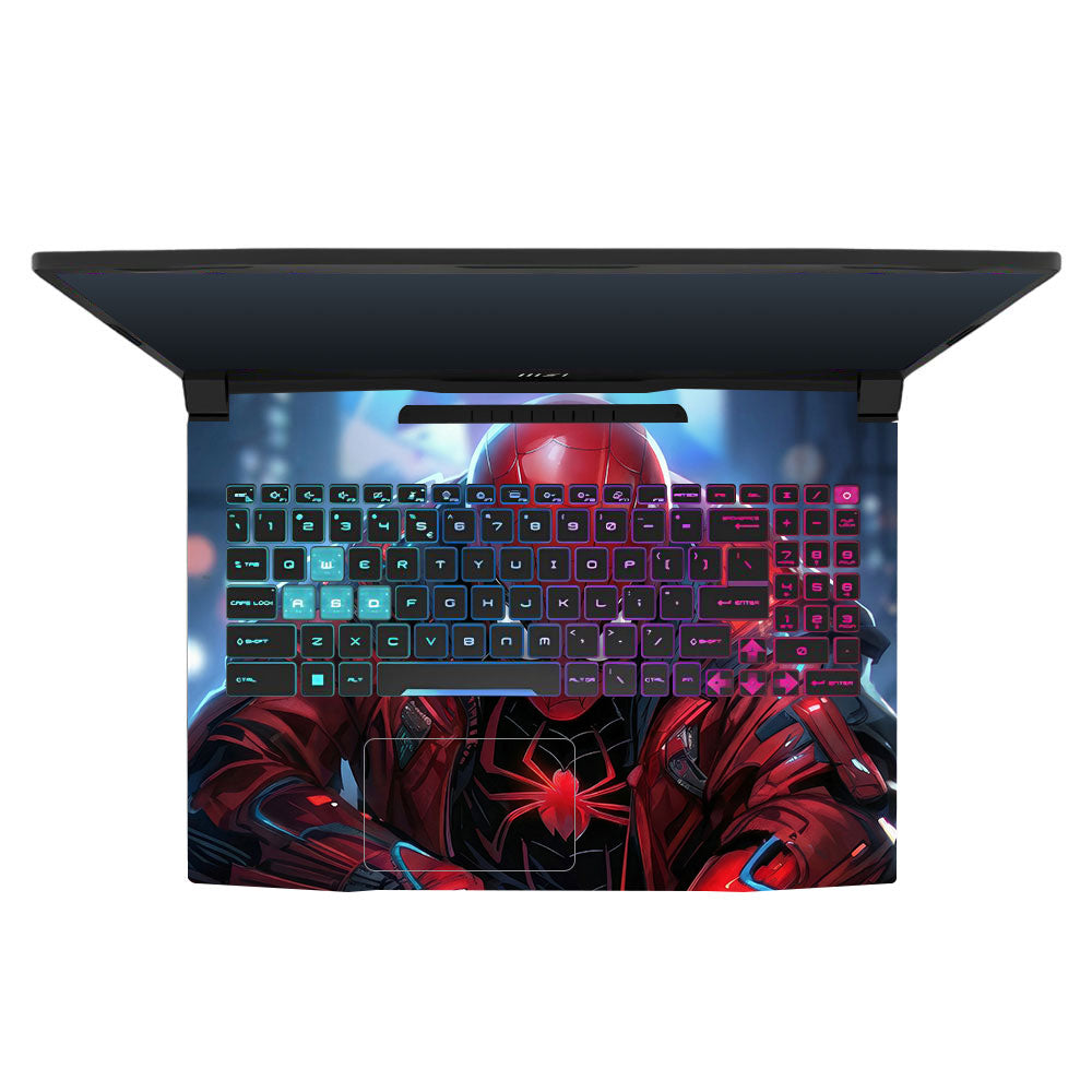SpiderMan High Tech Hero MSI Katana 15 B13V 3D Laptop Skin