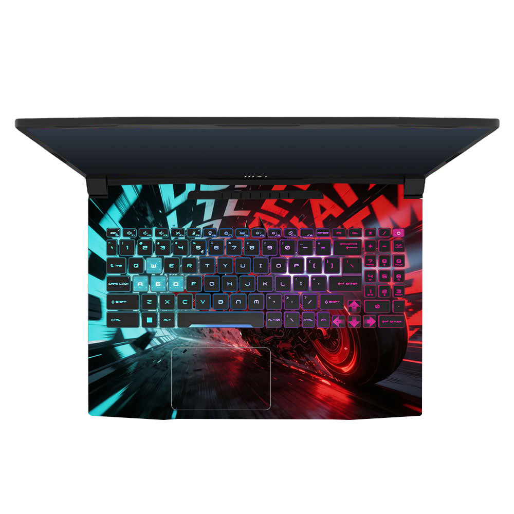 Dark Knight Overdrive MSI Katana 15 B13V Laptop Skin