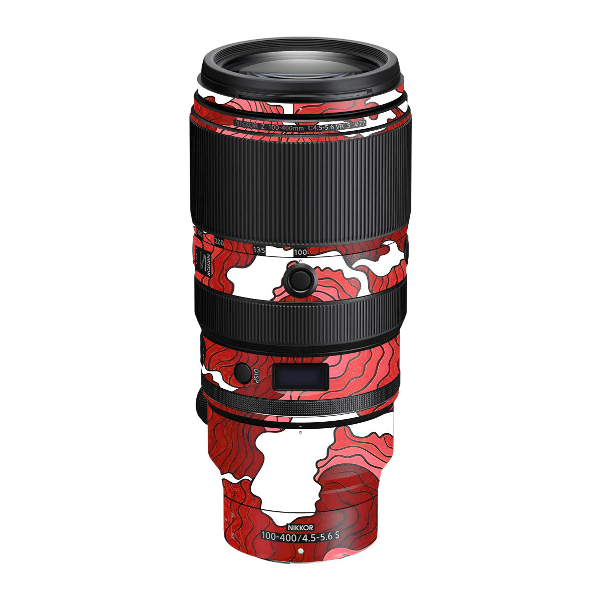 Cherry Waves Nikon Nikkor Z 100-400mm F/4.5-5.6 VR S Camera Lens Skin