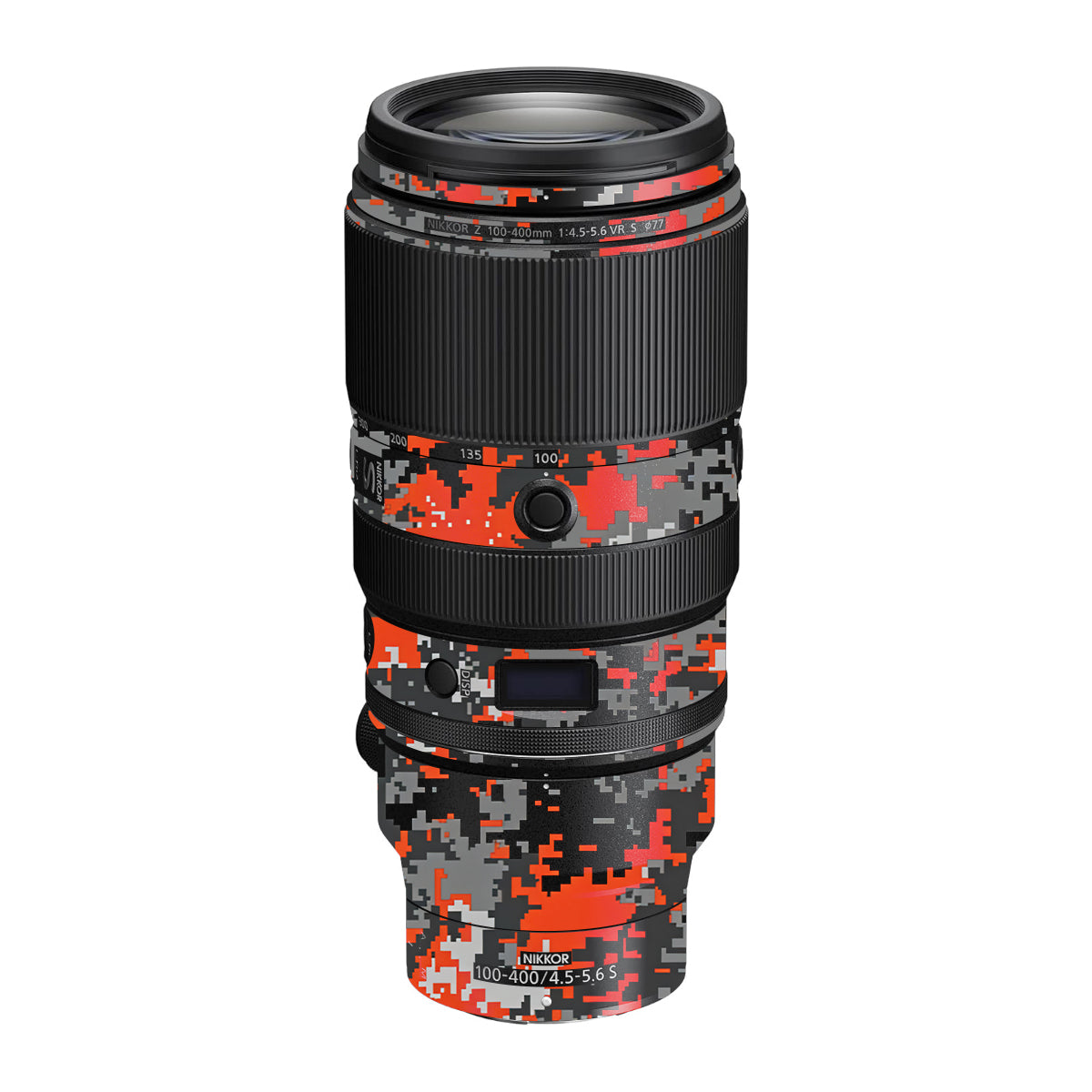 Inferno Pixel Nikon Nikkor Z 100-400mm F/4.5-5.6 VR S Camera Lens Skin