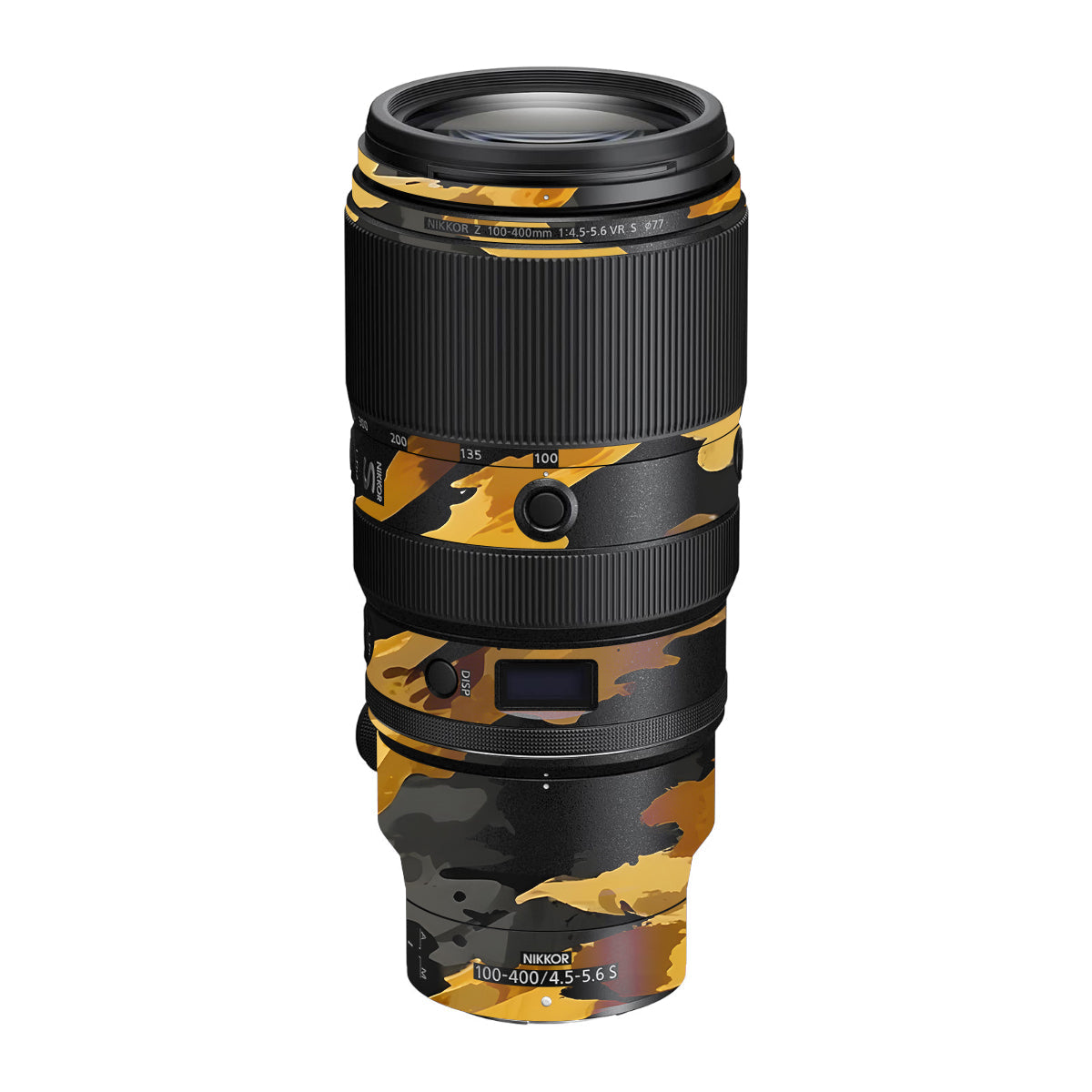 Camo Tiger Blend Nikon Nikkor Z 100-400mm F/4.5-5.6 VR S Camera Lens Skin