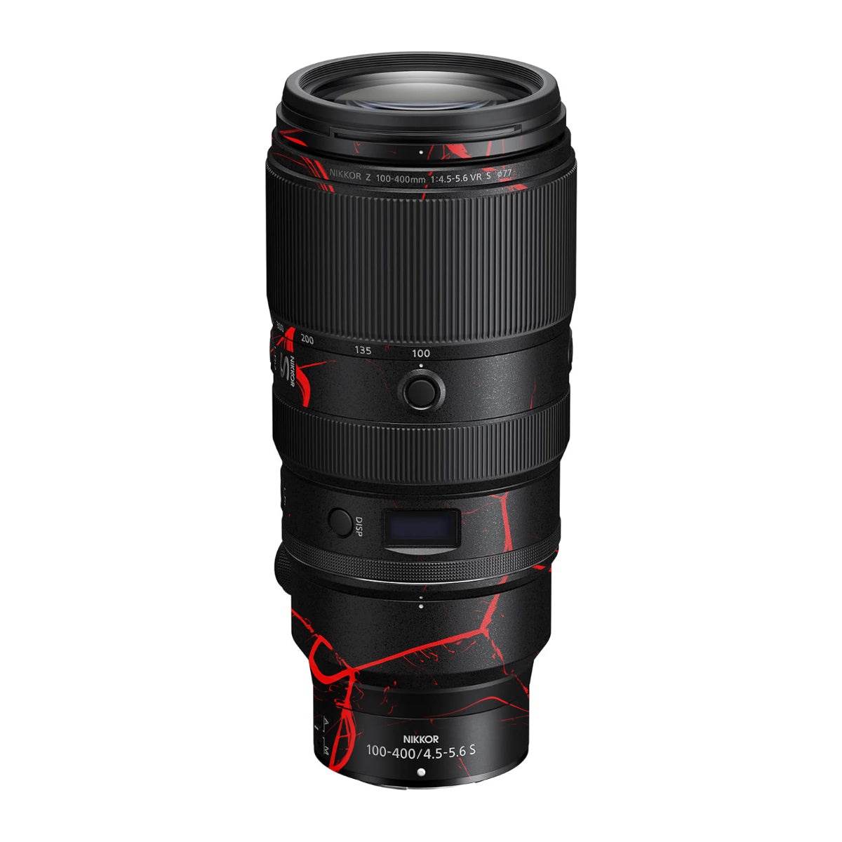 Red Neural Grid Nikon Nikkor Z 100-400mm F/4.5-5.6 VR S Camera Lens Skin