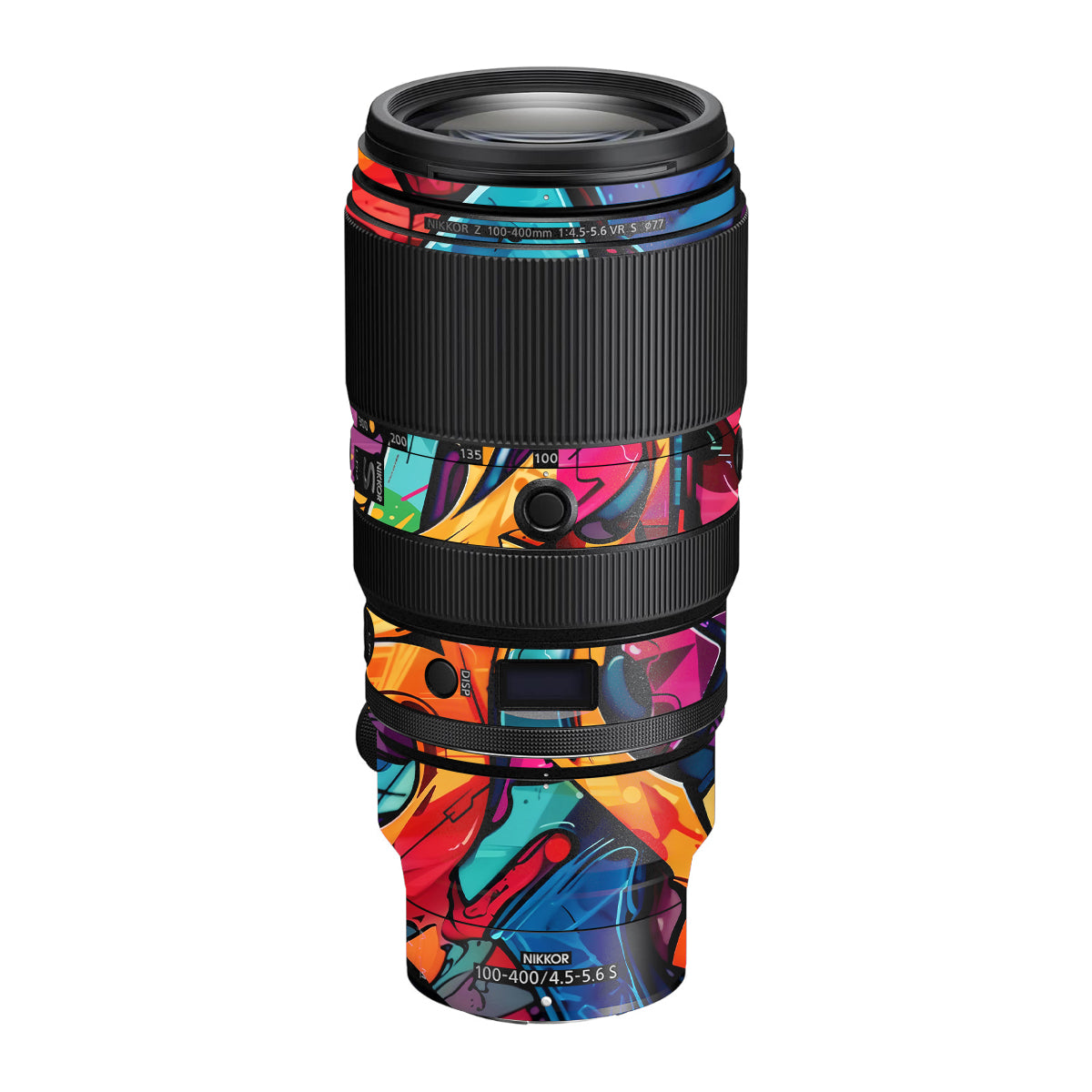 Urban Graffiti Explosion Nikon Nikkor Z 100-400mm F/4.5-5.6 VR S Camera Lens Skin