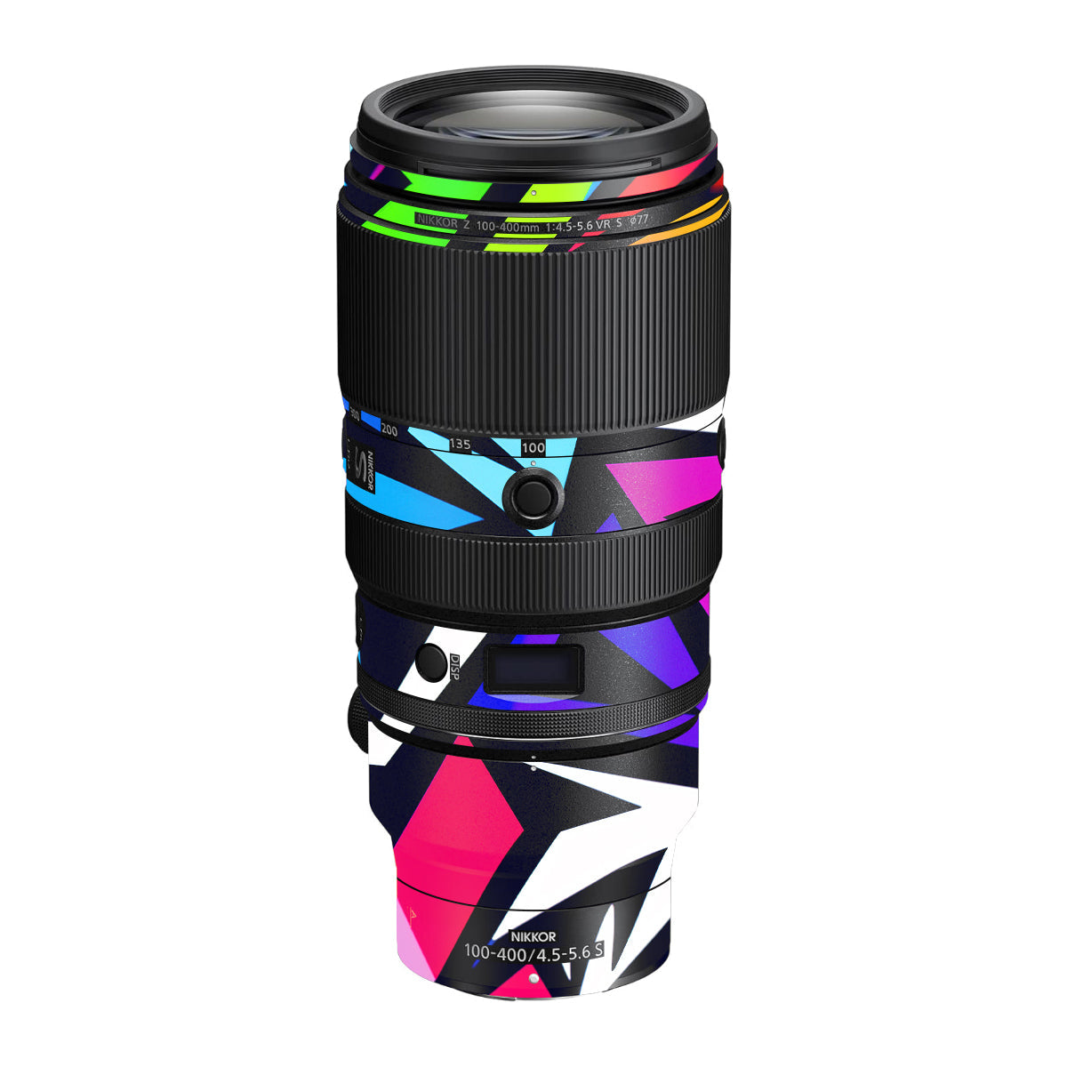 Bold Geometric Pop Nikon Nikkor Z 100-400mm F/4.5-5.6 VR S Camera Lens Skin