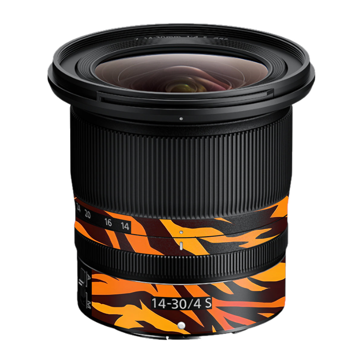 Wild Tiger Stripes Nikon Nikkor Z 14-30mm F/4 S Camera Lens Skin