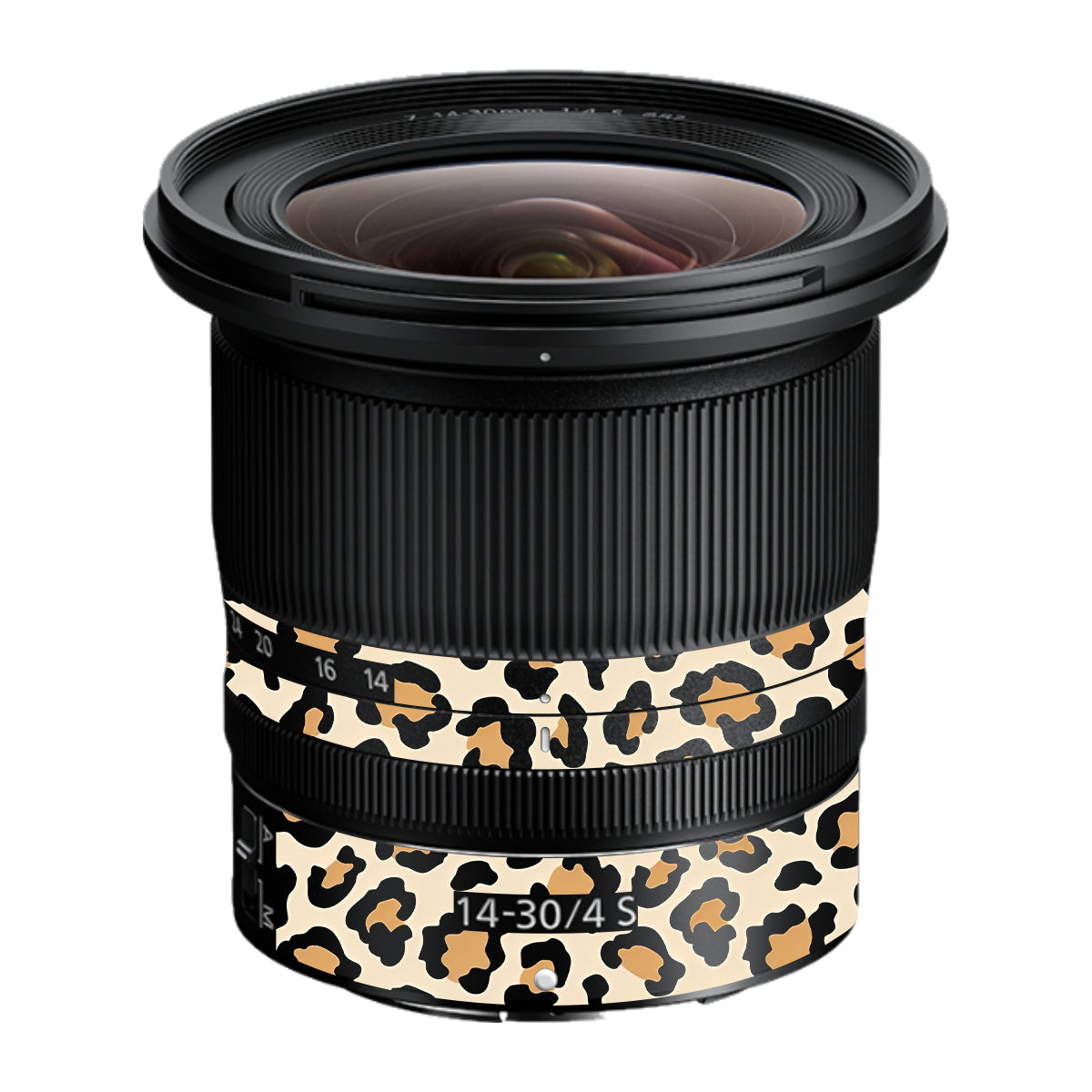 Sandy Leopard Spots Nikon Nikkor Z 14-30mm F/4 S Camera Lens Skin