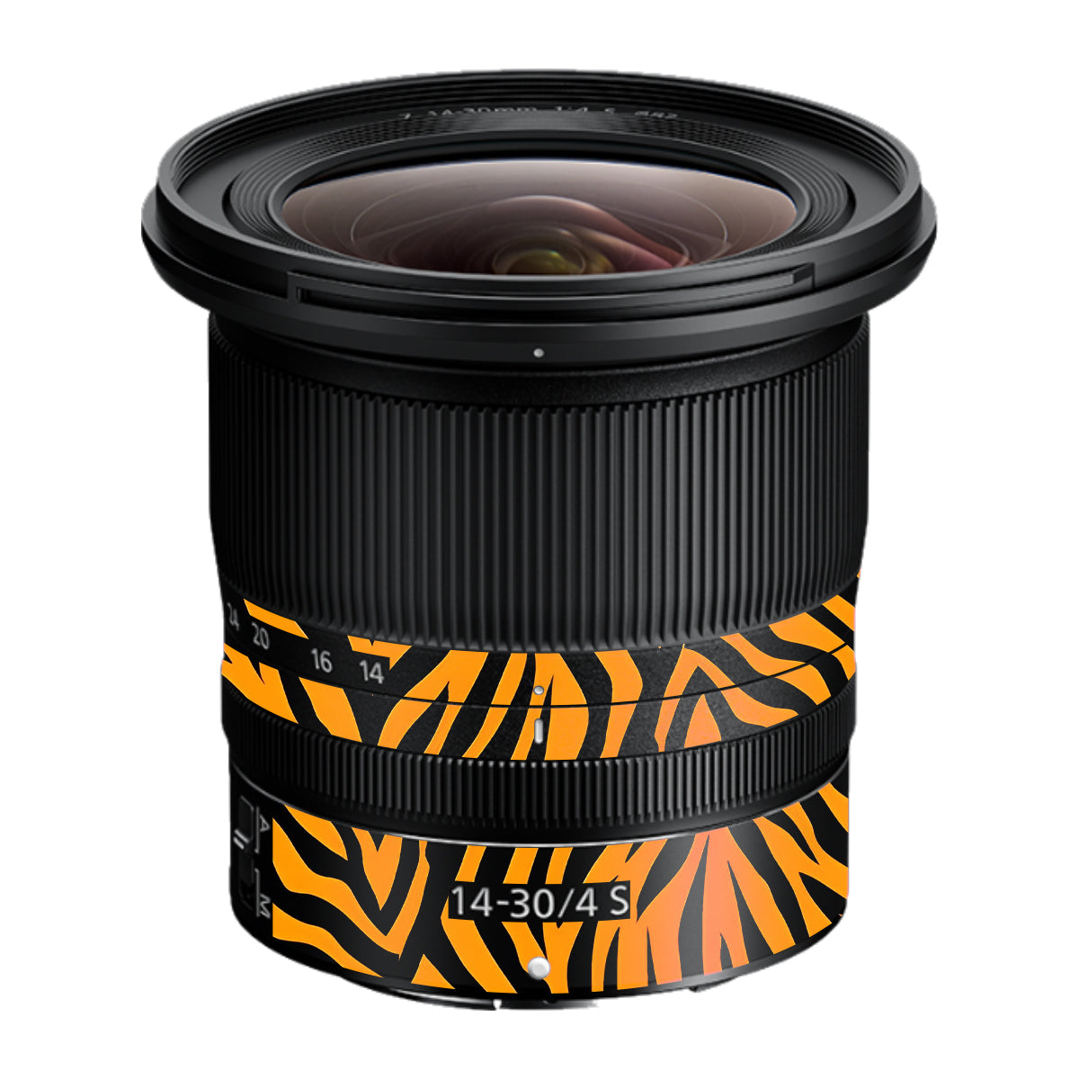 Zebra Gold Pattern Nikon Nikkor Z 14-30mm F/4 S Camera Lens Skin