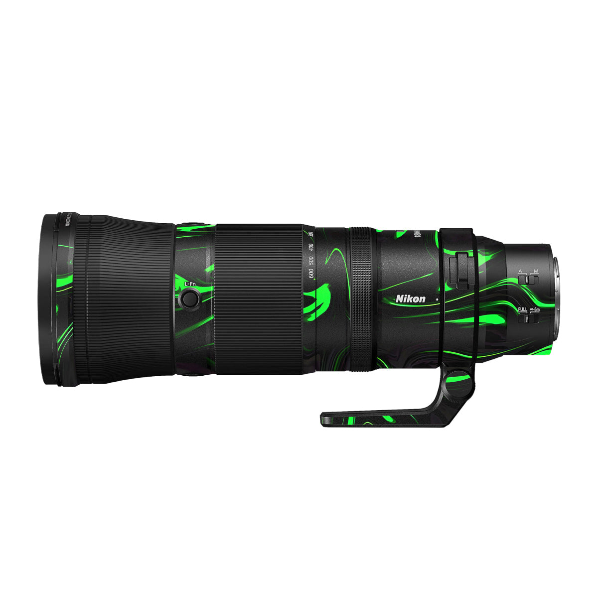 Green Liquid Pattern Nikon Nikkor Z 180-600mm F/5.6-6.3 VR Camera Lens Skin