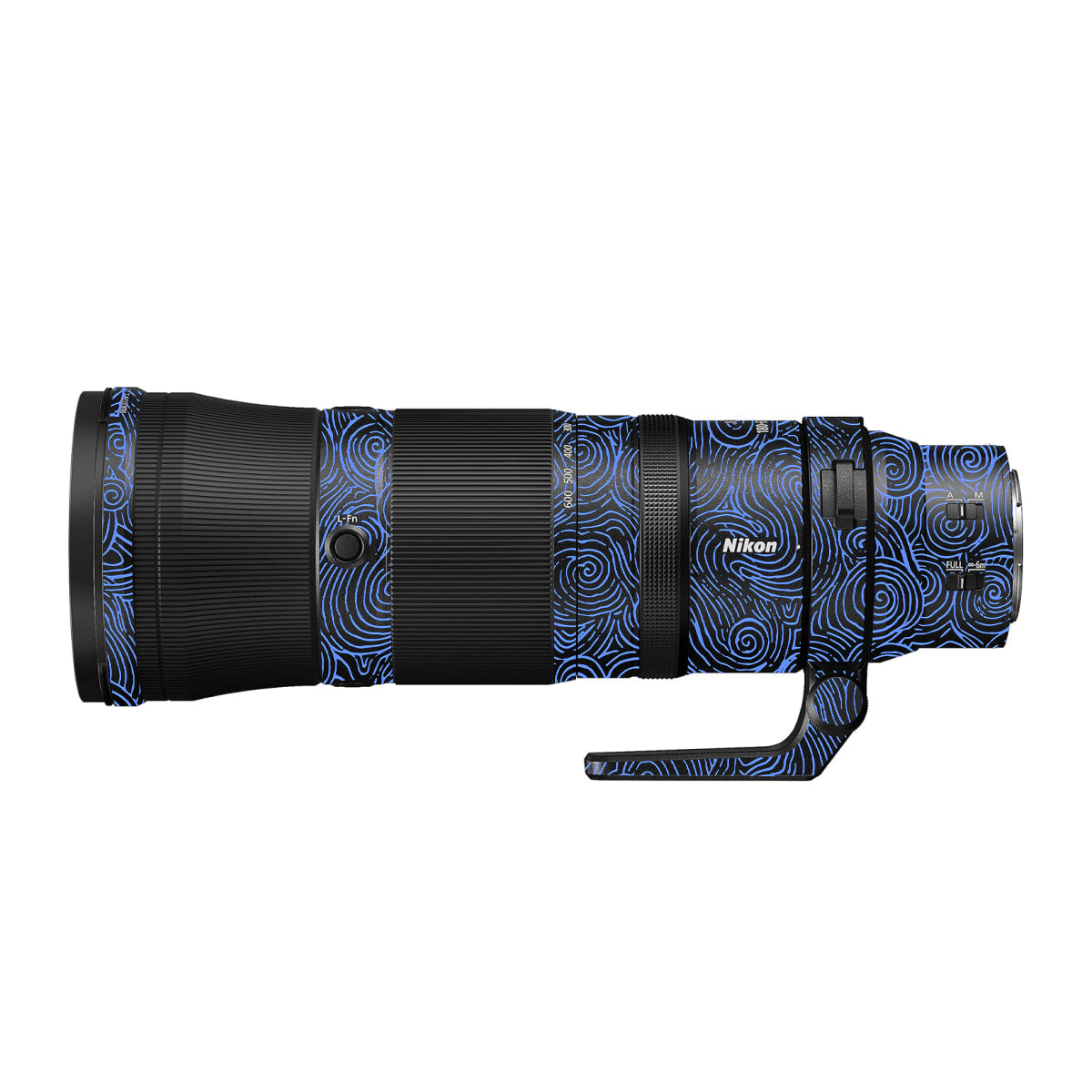 Blue Spirals Nikon Nikkor Z 180-600mm F/5.6-6.3 VR Camera Lens Skin