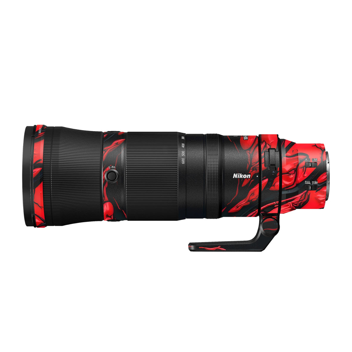 Venom Red Nikon Nikkor Z 180-600mm F/5.6-6.3 VR Camera Lens Skin