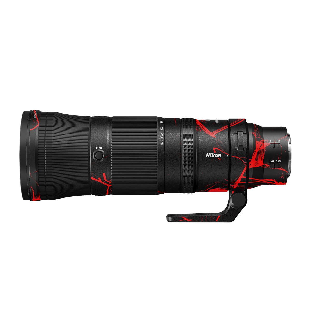 Red Neural Grid Nikon Nikkor Z 180-600mm F/5.6-6.3 VR Camera Lens Skin