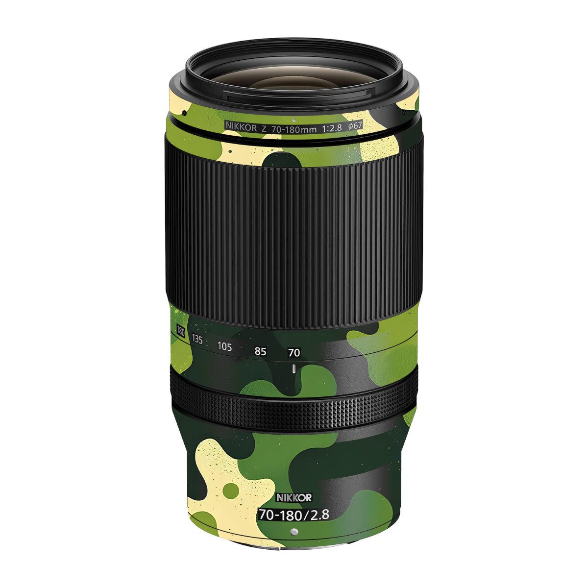 Camouflage Pattern Nikon Nikkor Z 70-180mm F/2.8 Camera Lens Skin