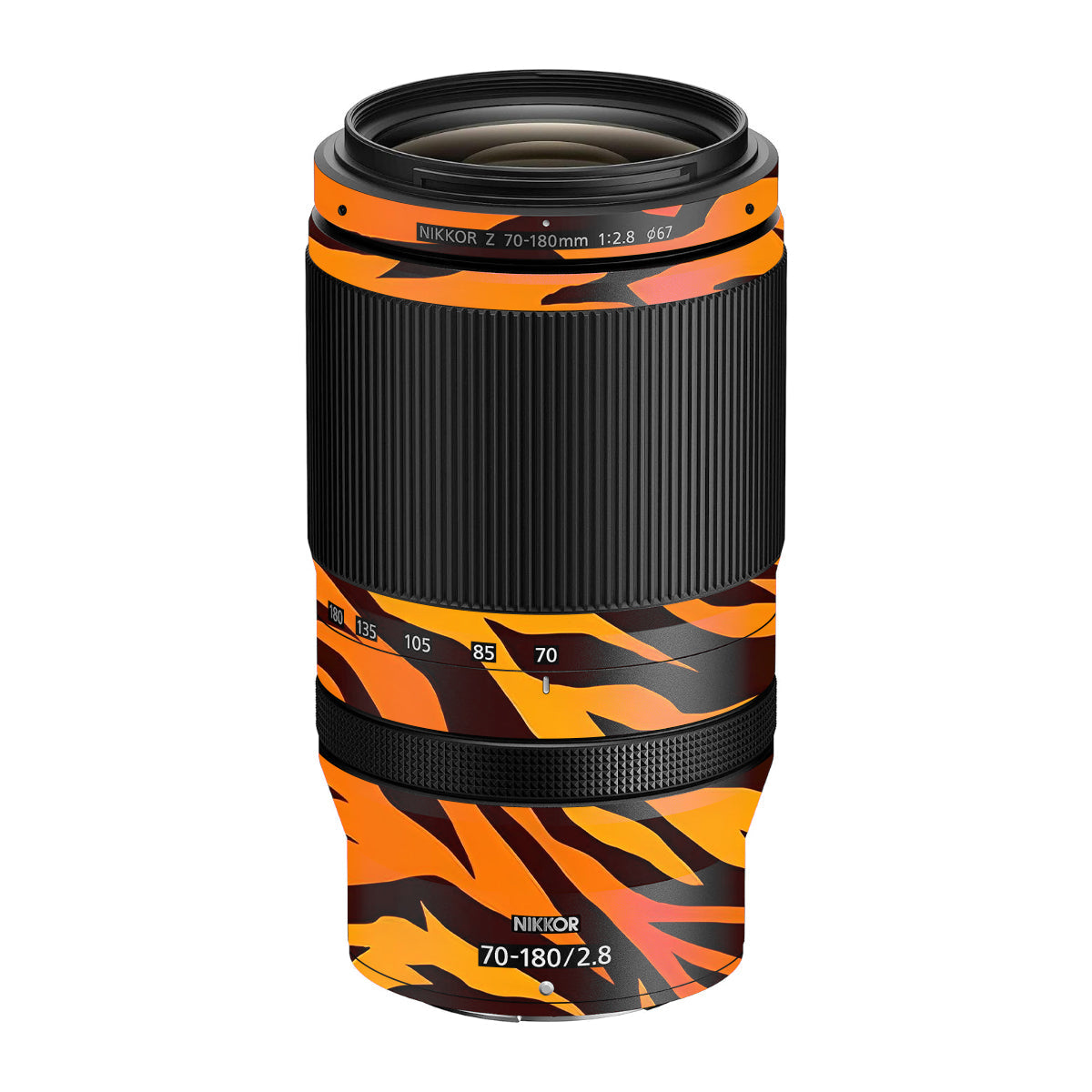 Wild Tiger Stripes Nikon Nikkor Z 70-180mm F/2.8 Camera Lens Skin