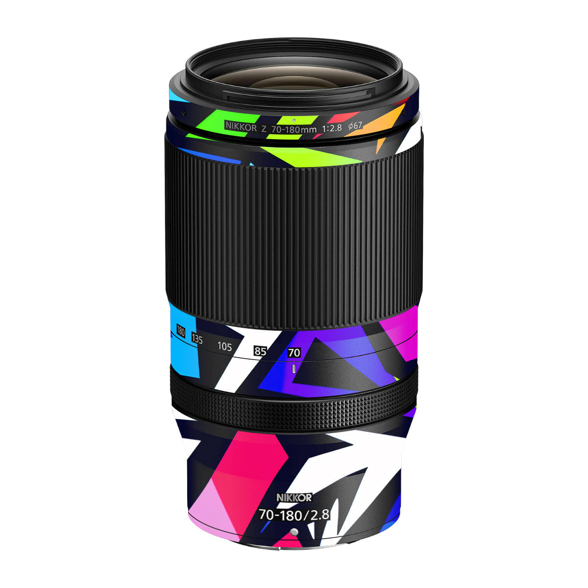 Bold Geometric Pop Nikon Nikkor Z 70-180mm F/2.8 Camera Lens Skin