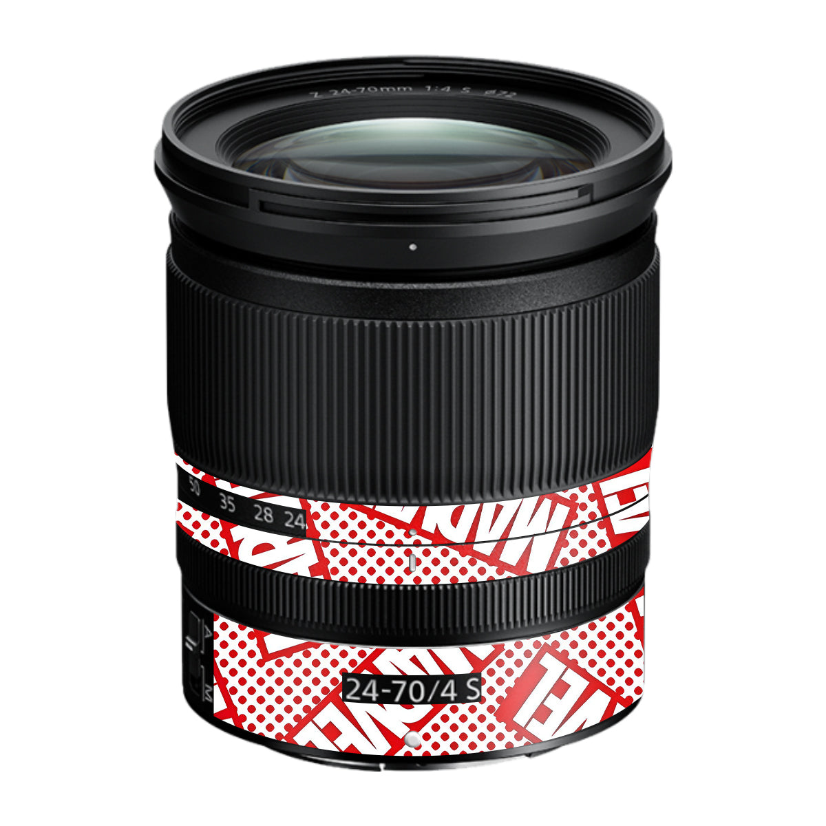 Marvel Comics Nikon Nikkor Z 24-70mm F/4 S Camera Lens Skin