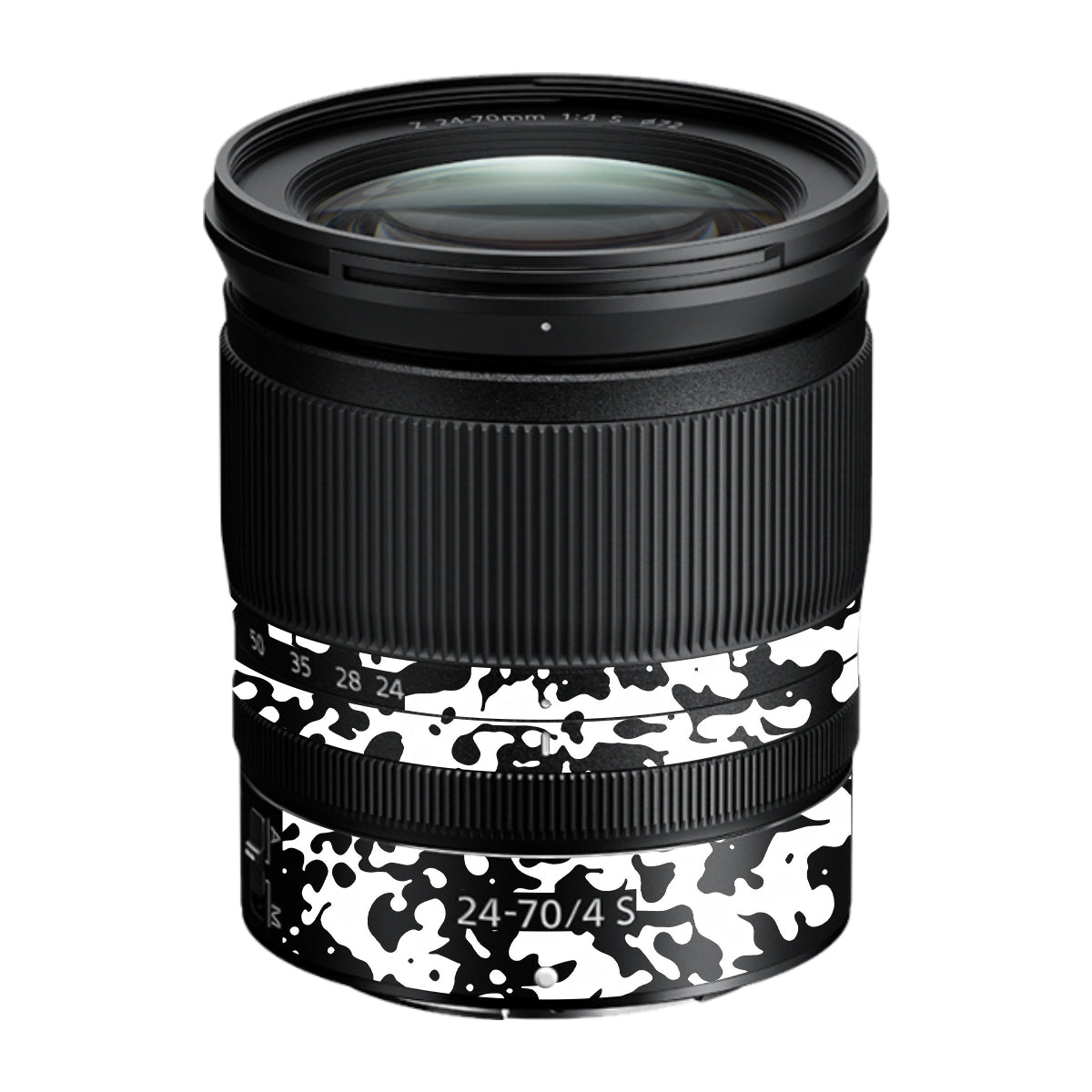 Snow Camo Nikon Nikkor Z 24-70mm F/4 S Camera Lens Skin