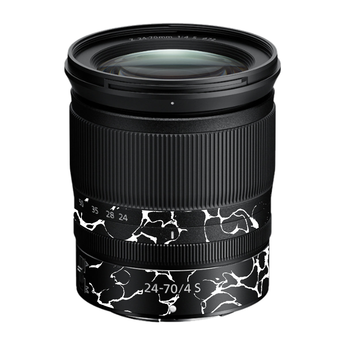 White Web Nikon Nikkor Z 24-70mm F/4 S Camera Lens Skin