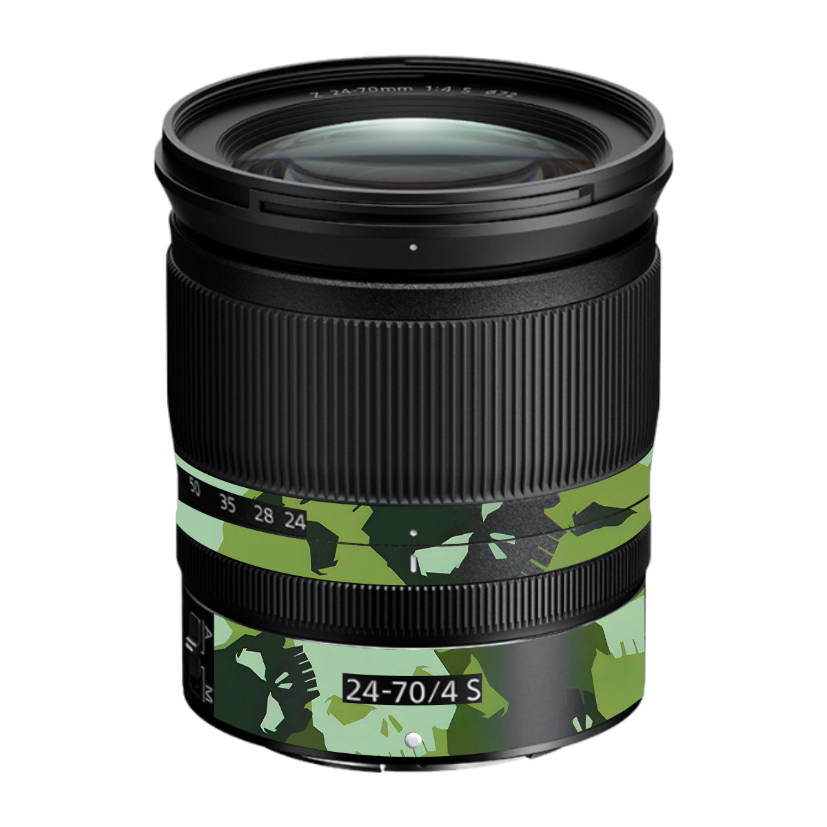 Tropic Camo Nikon Nikkor Z 24-70mm F/4 S Camera Lens Skin