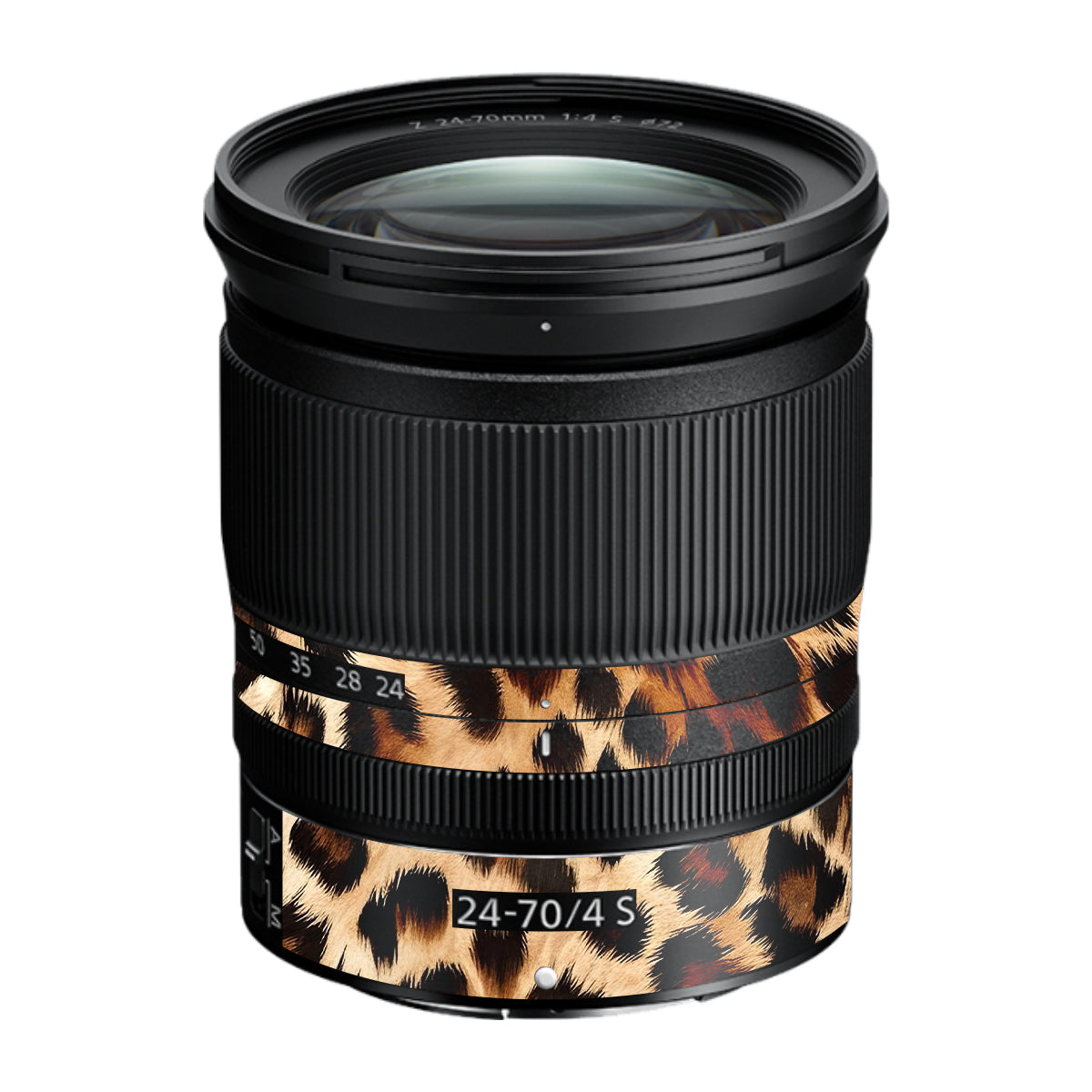 Classic Leopard Spots Nikon Nikkor Z 24-70mm F/4 S Camera Lens Skin