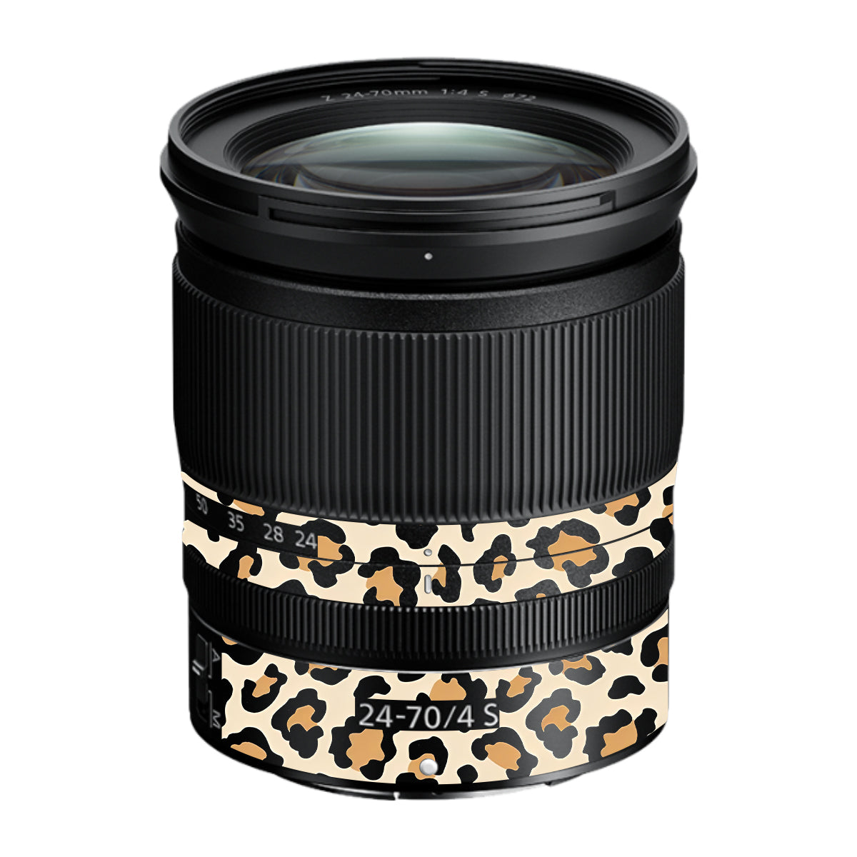 Sandy Leopard Spots Nikon Nikkor Z 24-70mm F/4 S Camera Lens Skin