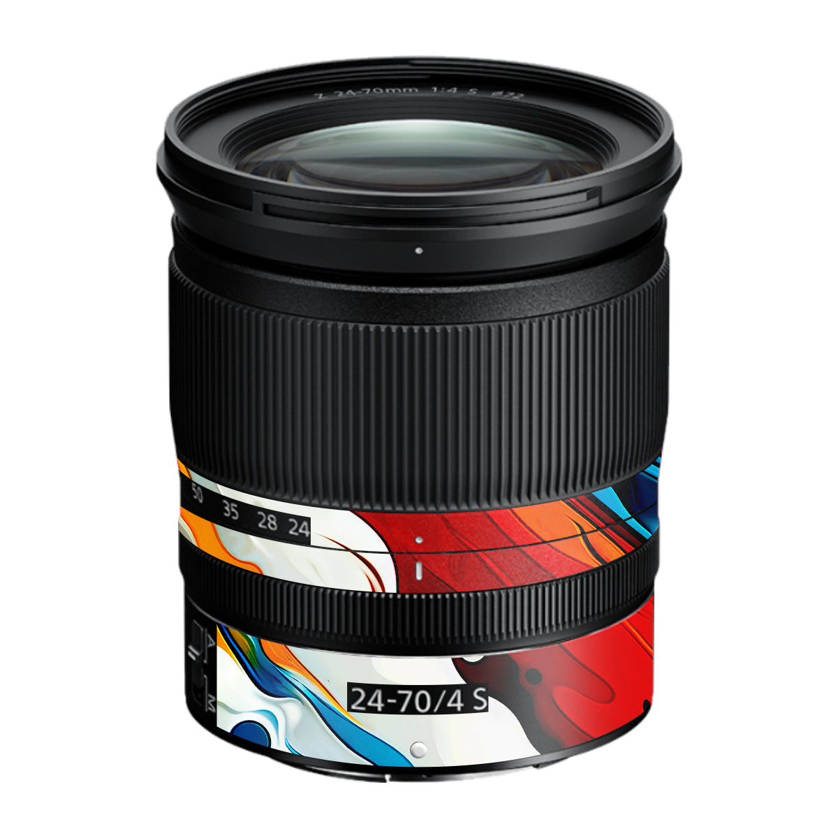 Fire & Ice Flow Nikon Nikkor Z 24-70mm F/4 S Camera Lens Skin
