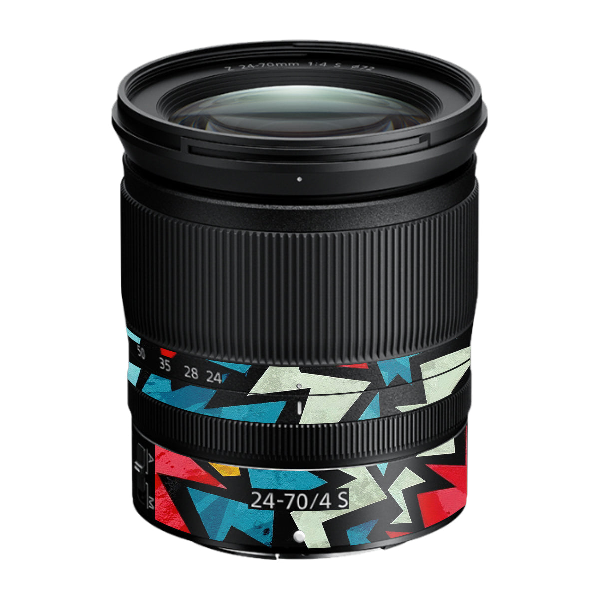 Pop Art Lightning Nikon Nikkor Z 24-70mm F/4 S Camera Lens Skin