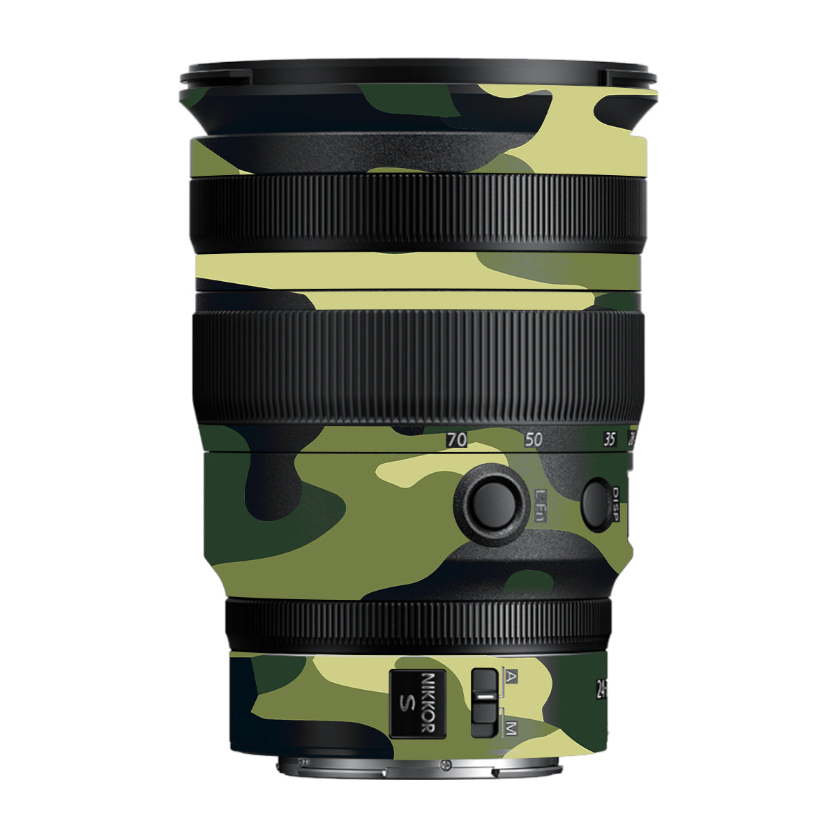 Forest Green Camo Nikon Nikkor Z 24-70MM F/2.8 S Camera Lens Skin