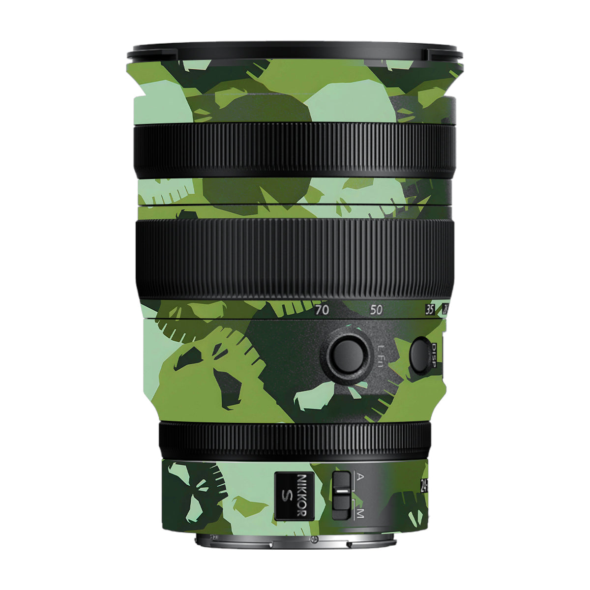 Tropic Camo Nikon Nikkor Z 24-70MM F/2.8 S Camera Lens Skin