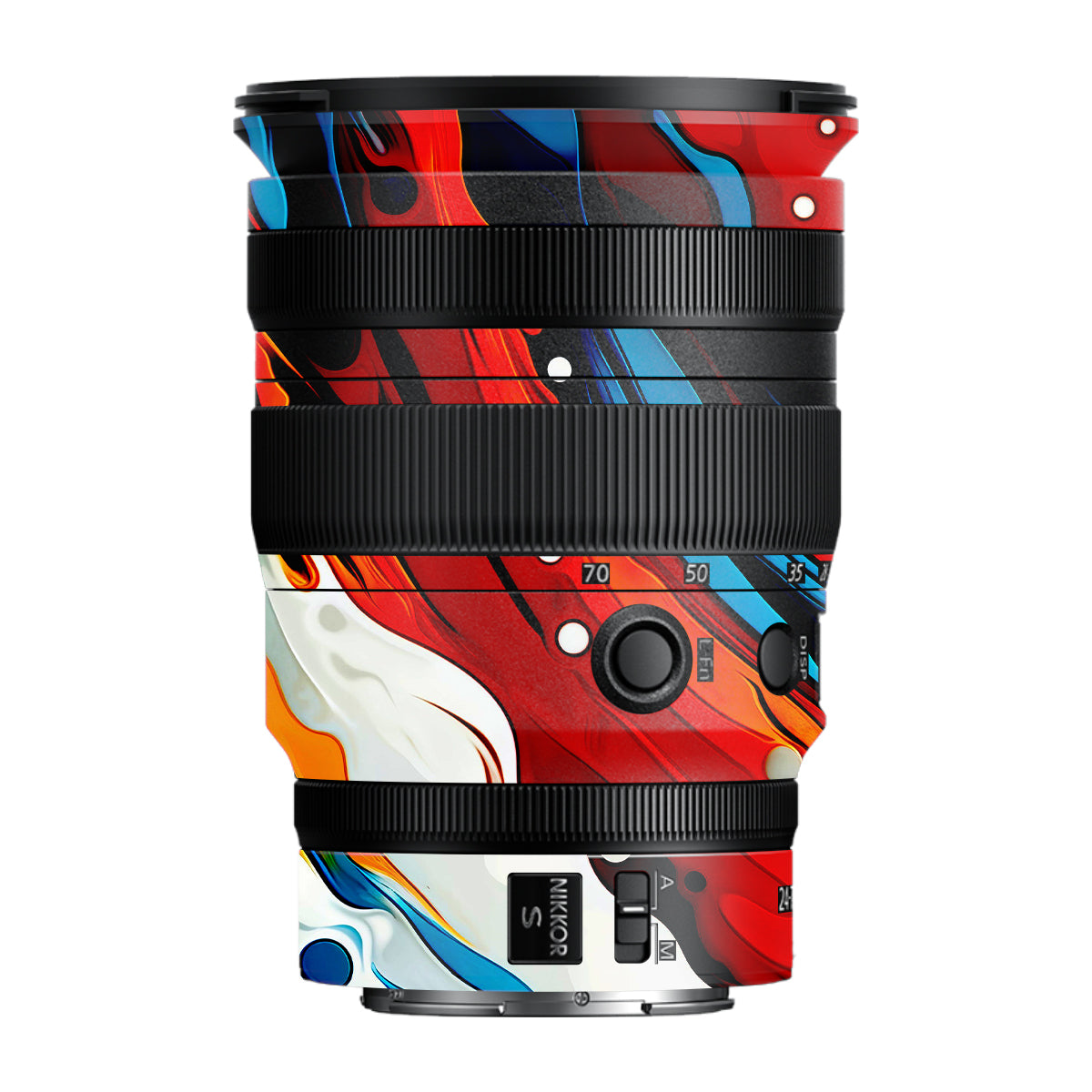 Fire & Ice Flow Nikon Nikkor Z 24-70MM F/2.8 S Camera Lens Skin