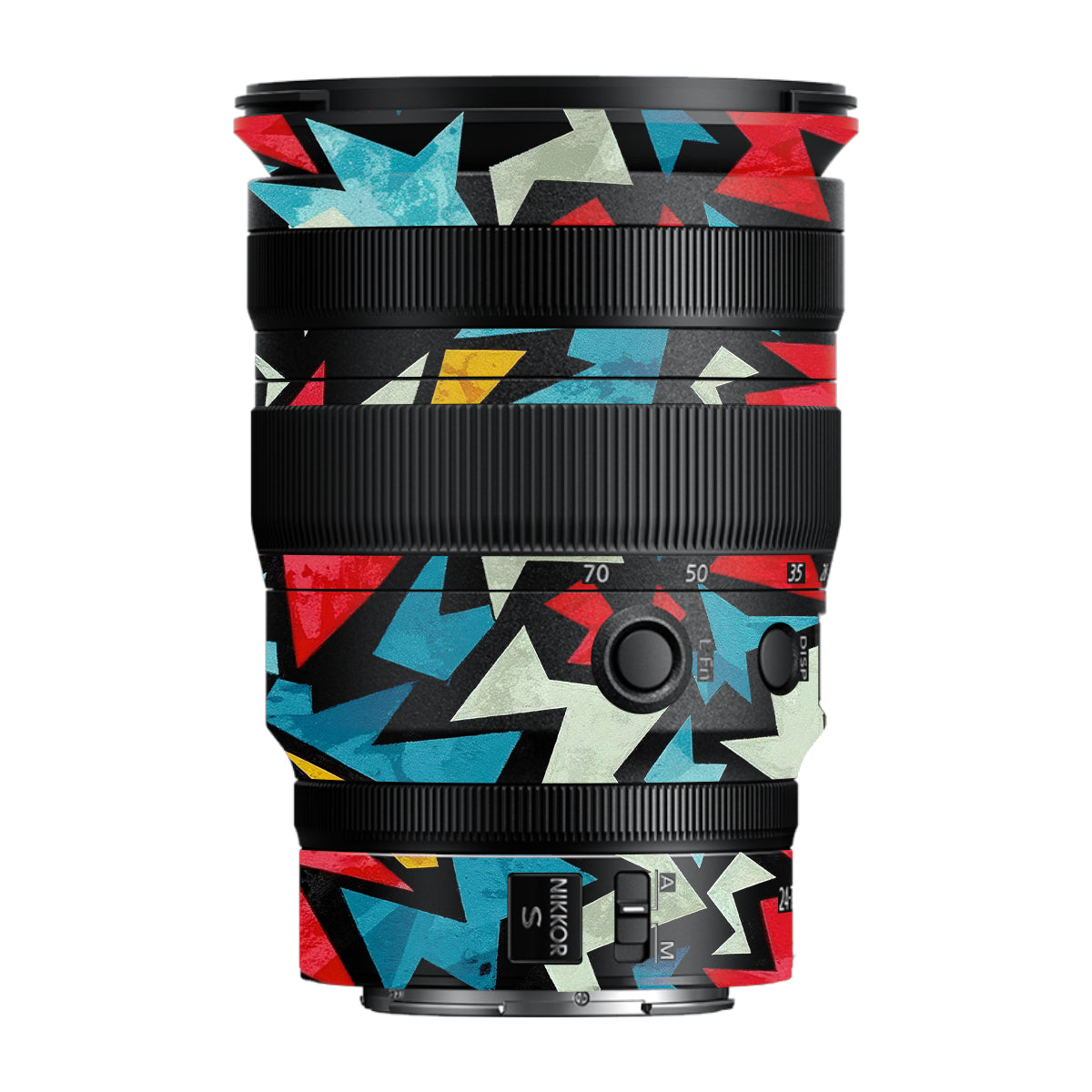Pop Art Lightning Nikon Nikkor Z 24-70MM F/2.8 S Camera Lens Skin