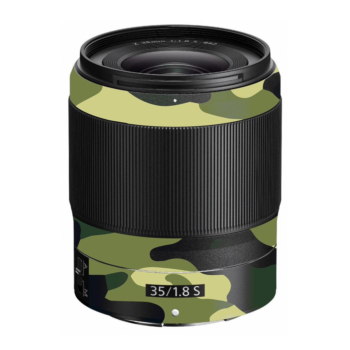 Forest Green Camo Nikon Nikkor Z 35mm F/1.8 S Camera Lens Skin